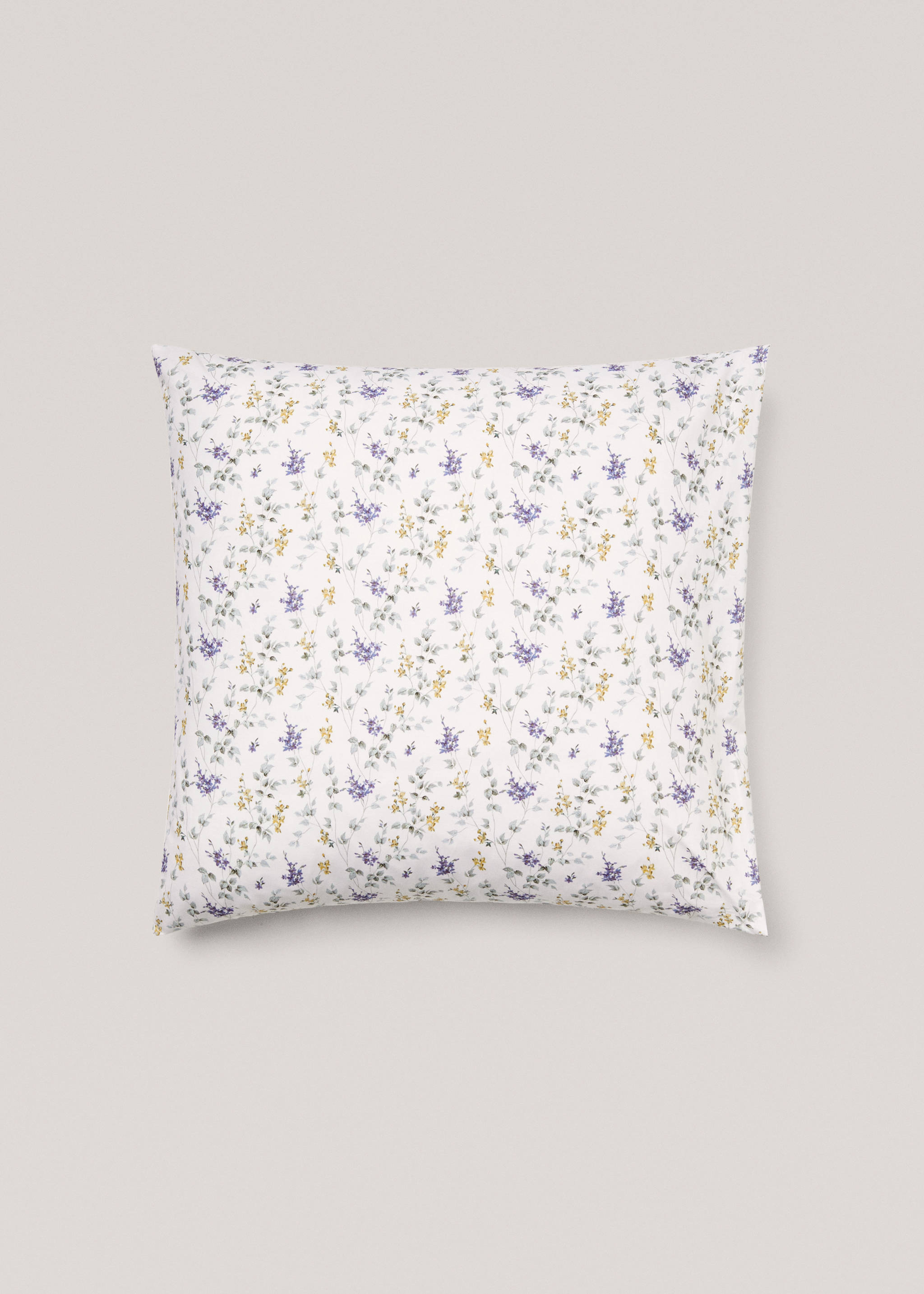 Funda cojines estampado flores 60x60cm (2uds) - Artículo sin modelo