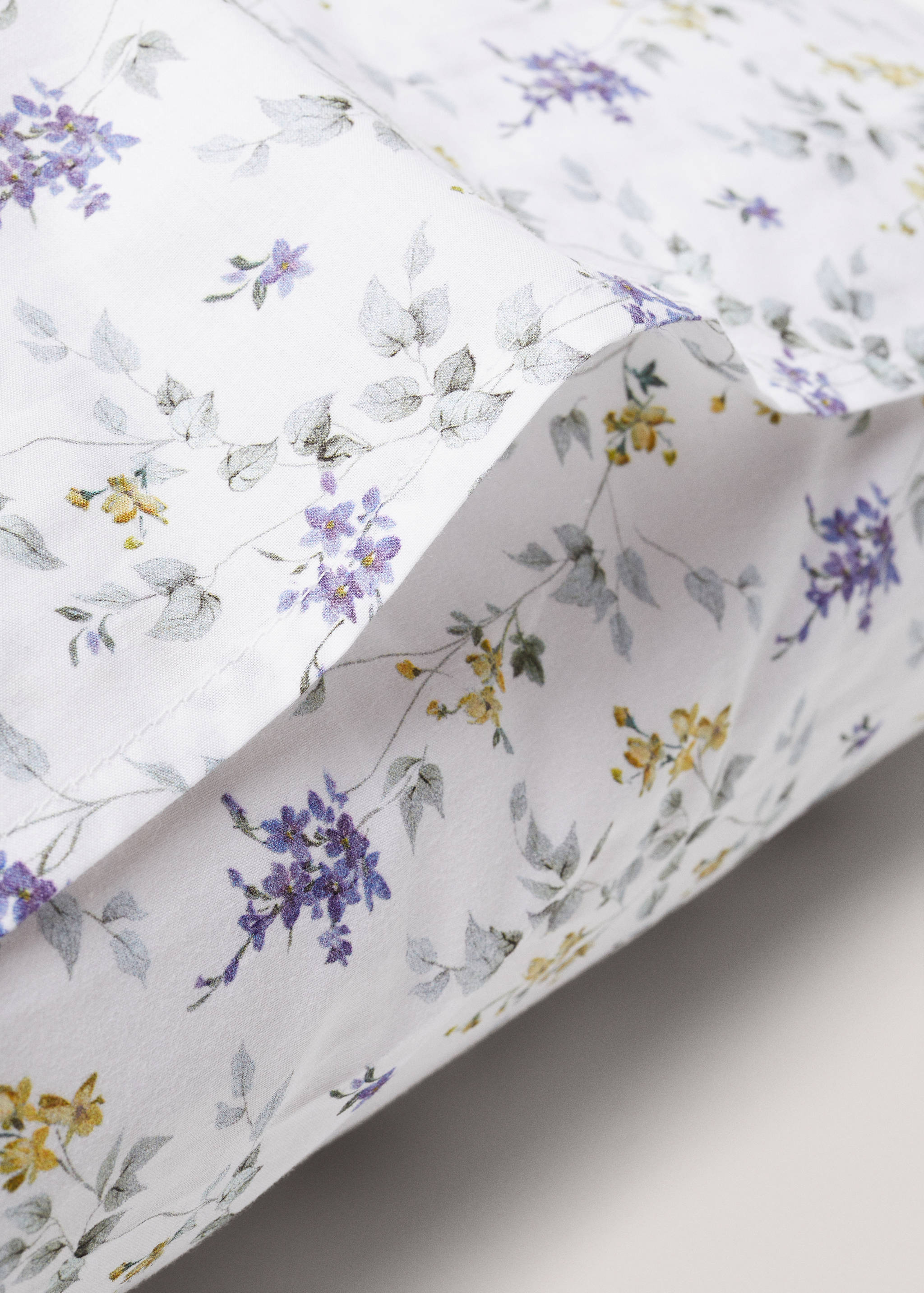 Funda cojines estampado flores 60x60cm (2uds) - Detalle del artículo 2