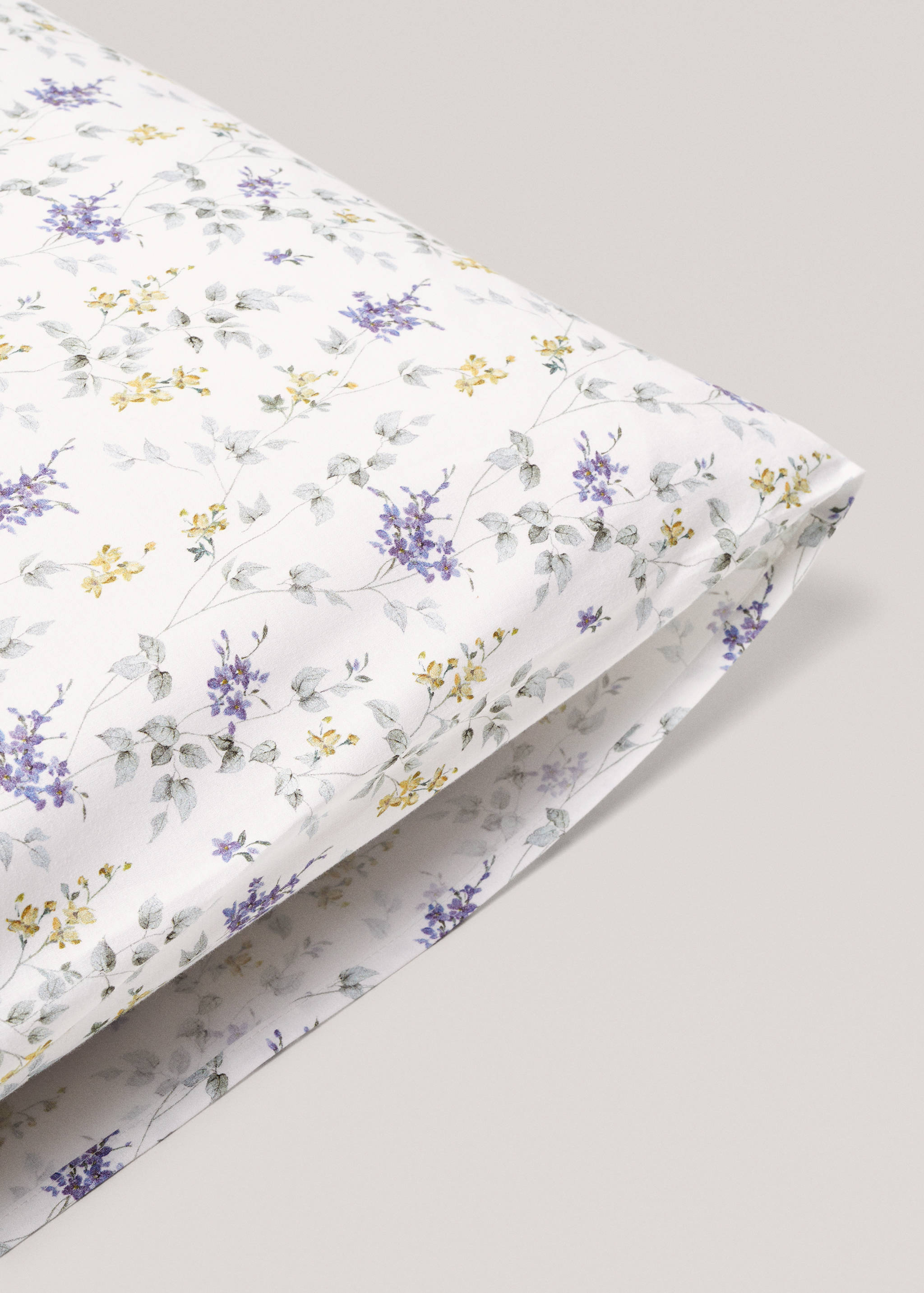 Funda cojines estampado flores 60x60cm (2uds) - Detalle del artículo 3