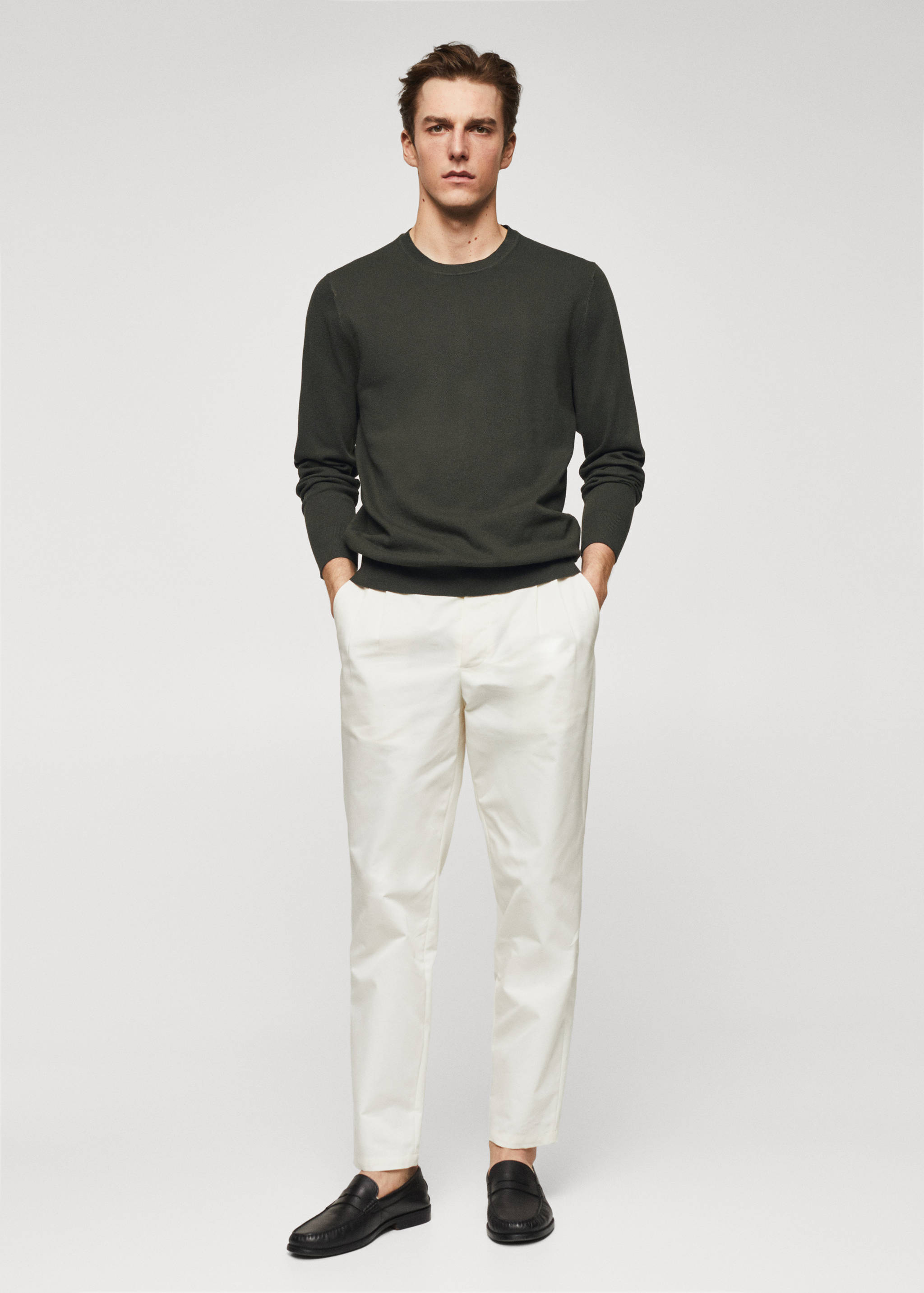 Fine-knit sweater - General plane