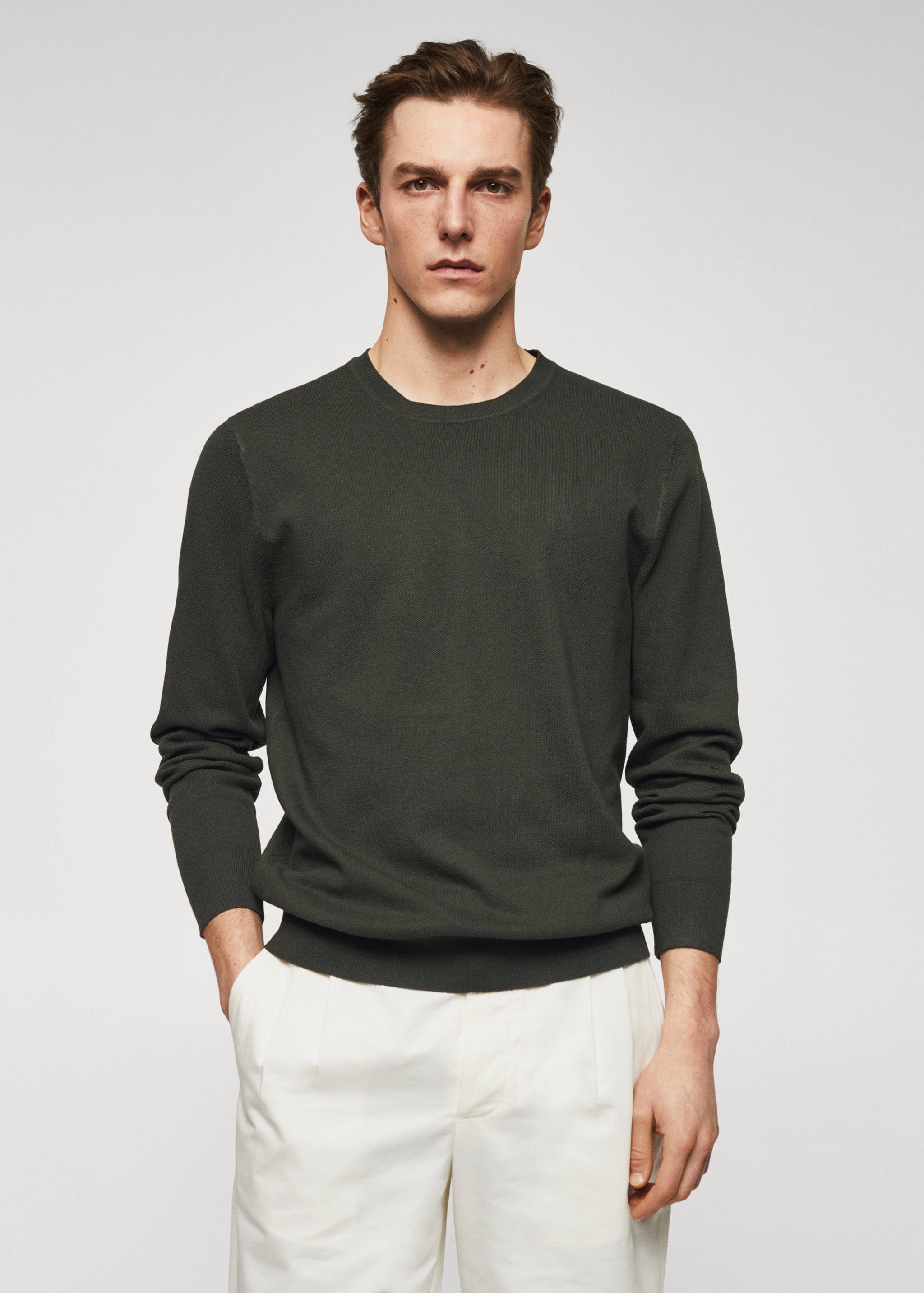 Fine-knit sweater - Medium plane