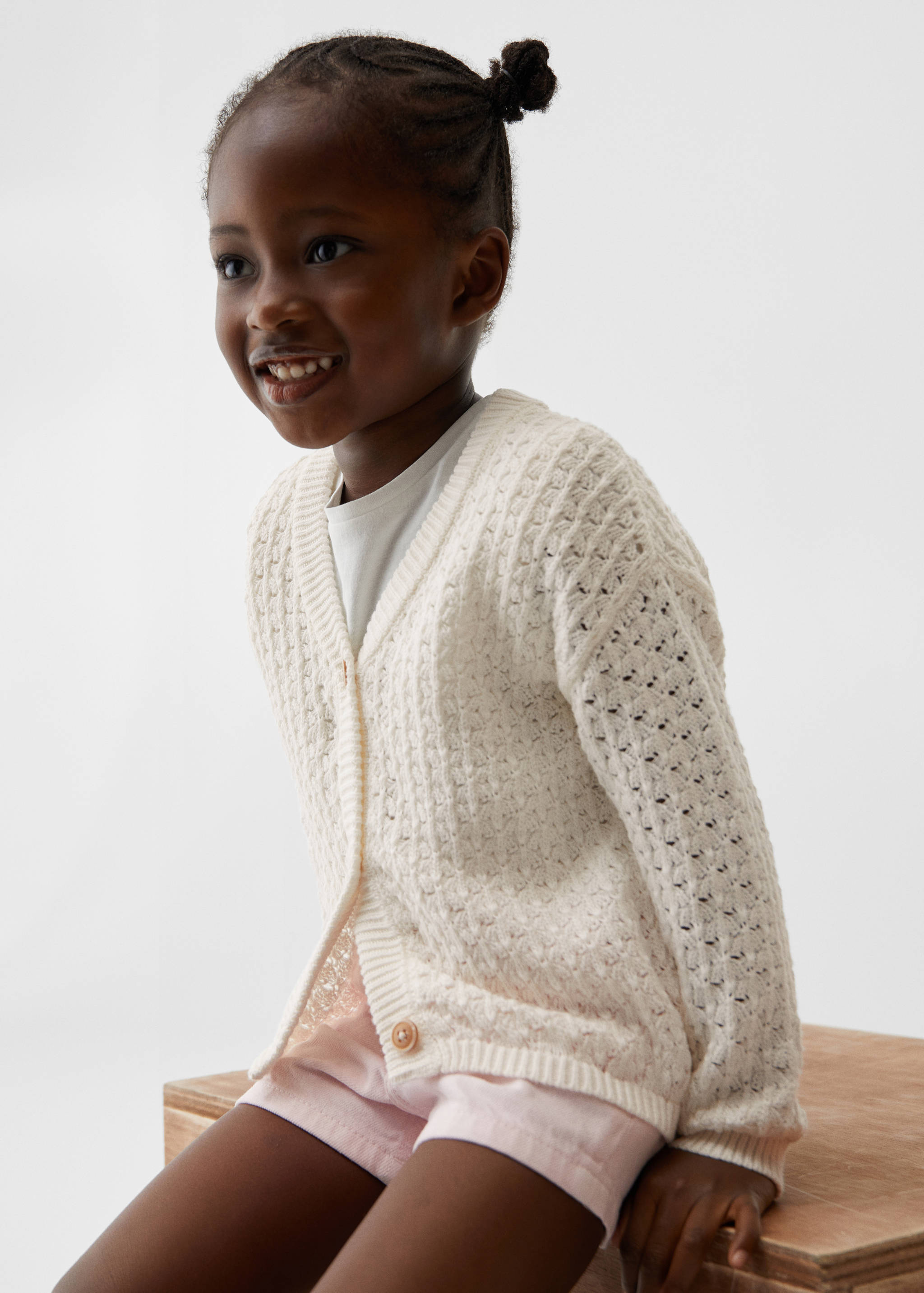 Cotton-blend cardigan - Details of the article 2