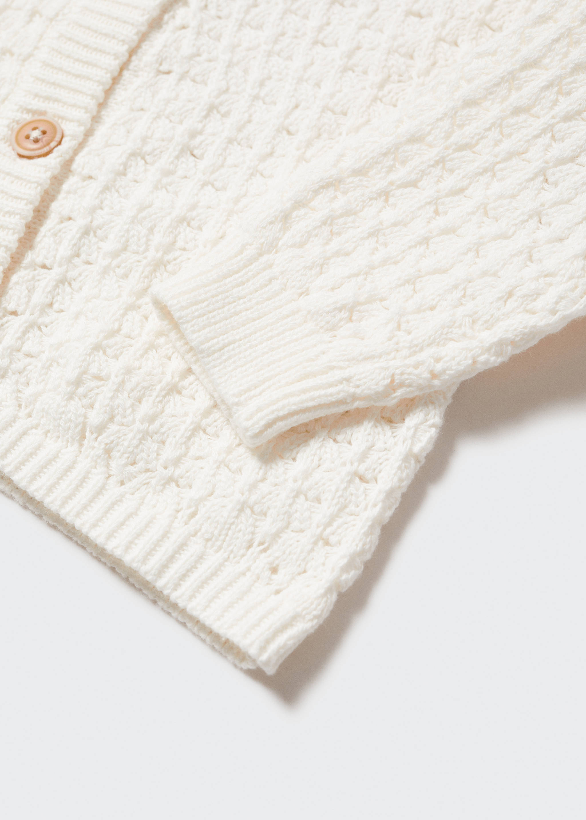 Cotton-blend cardigan - Details of the article 8