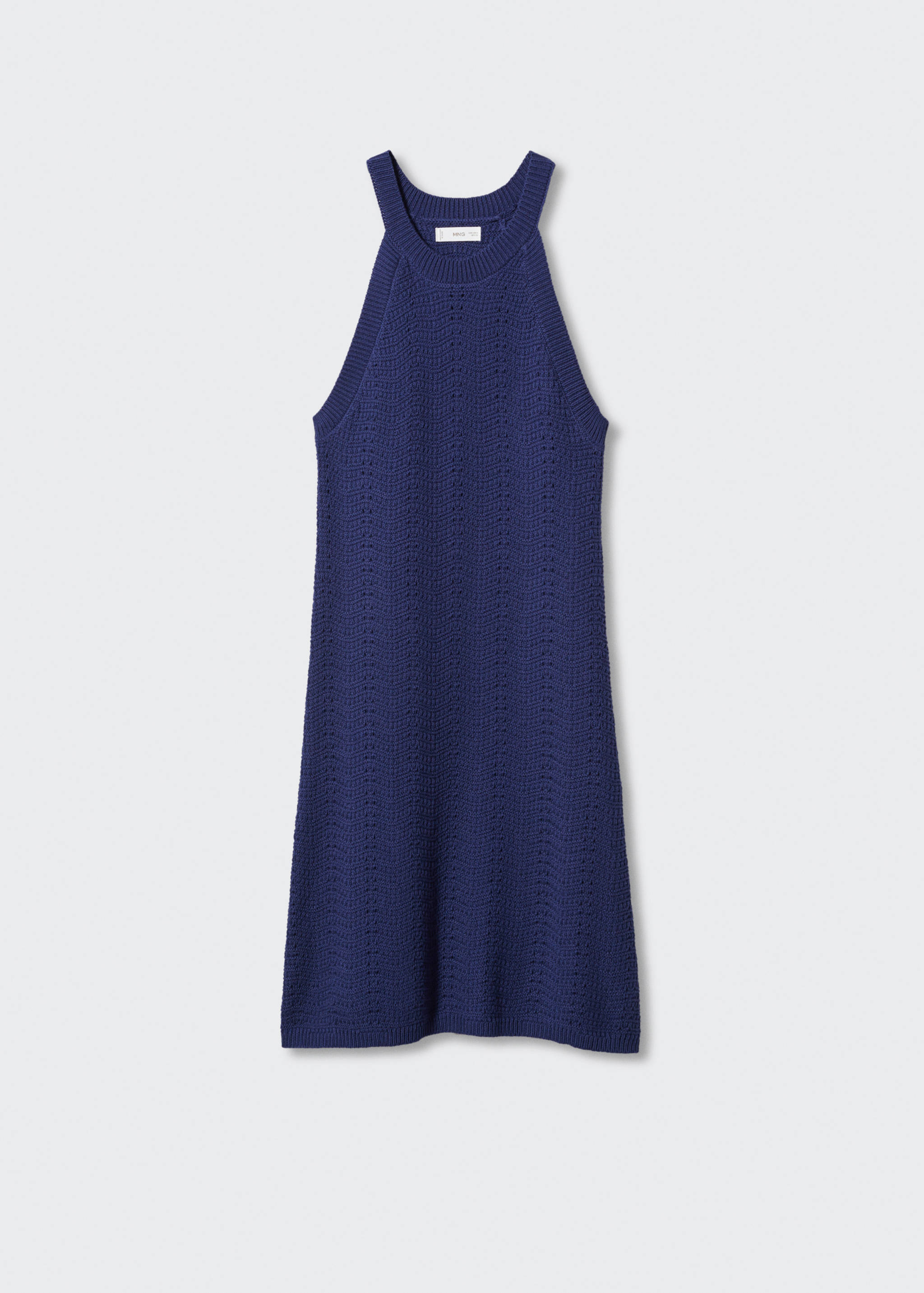 Halter openwork dress - Article without model