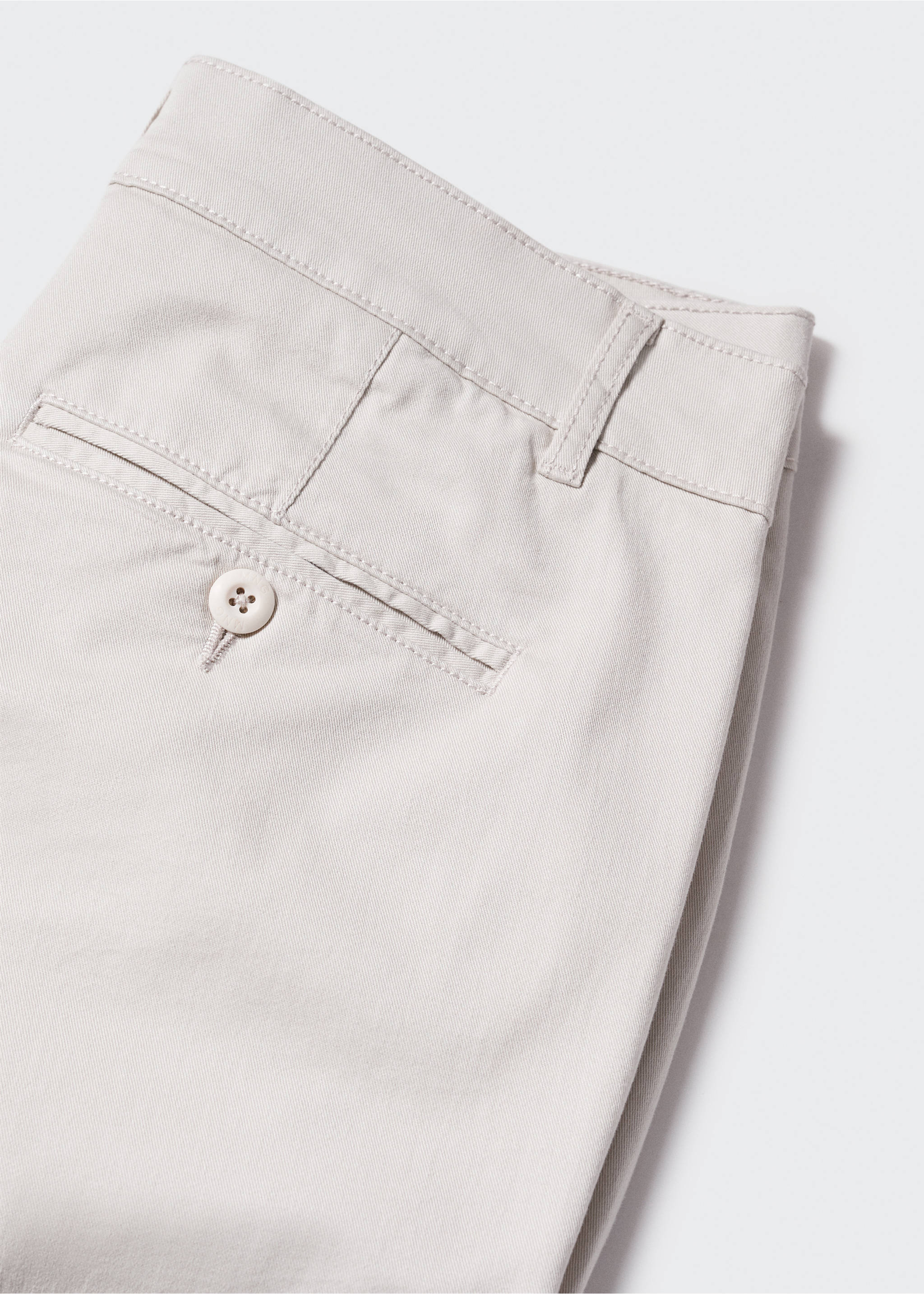 Cotton Bermuda shorts - Details of the article 8, Ice Grey. Ref: 47075929-00.