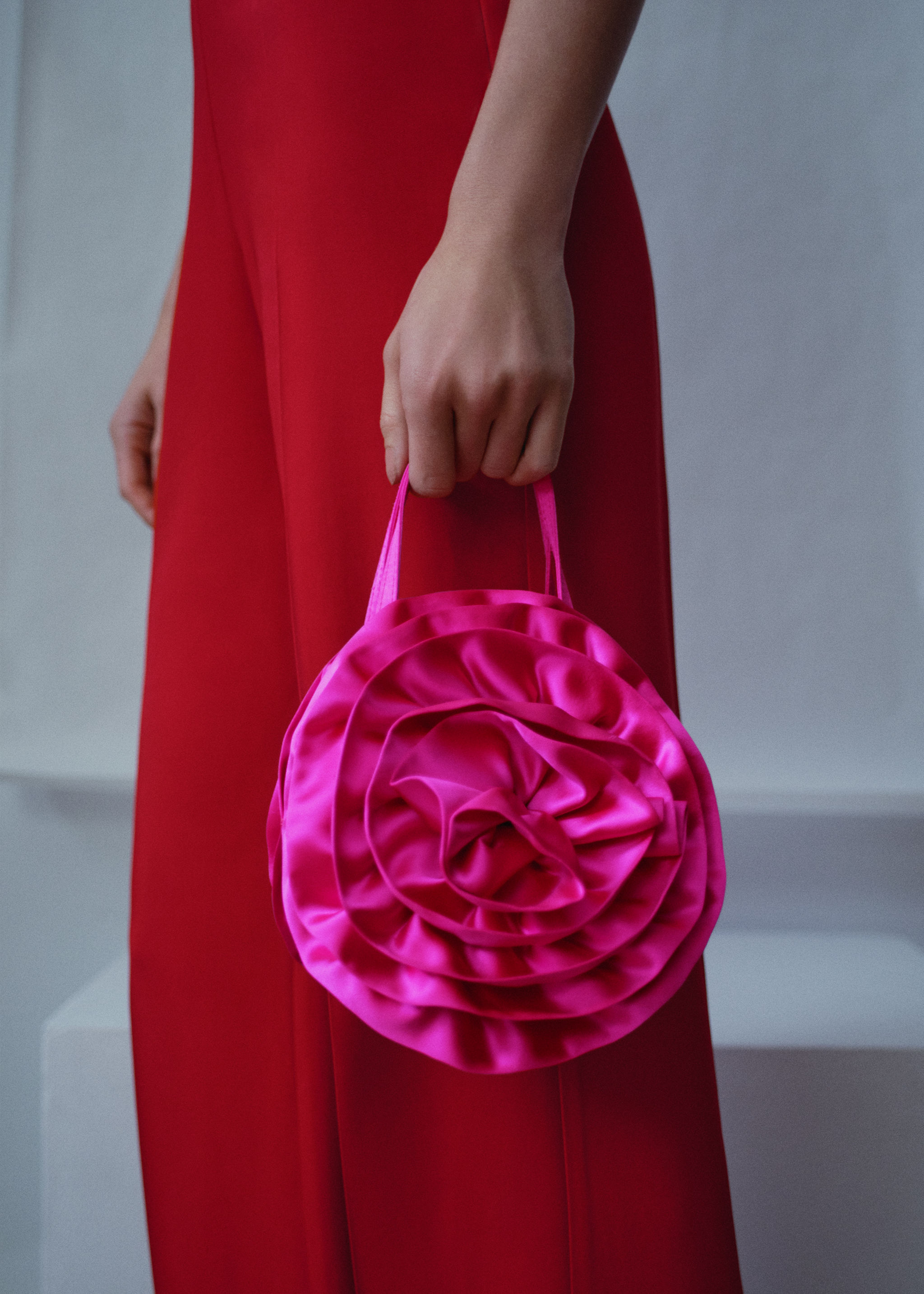 Tasche mit Maxi-Blume - Allgemeine Ansicht