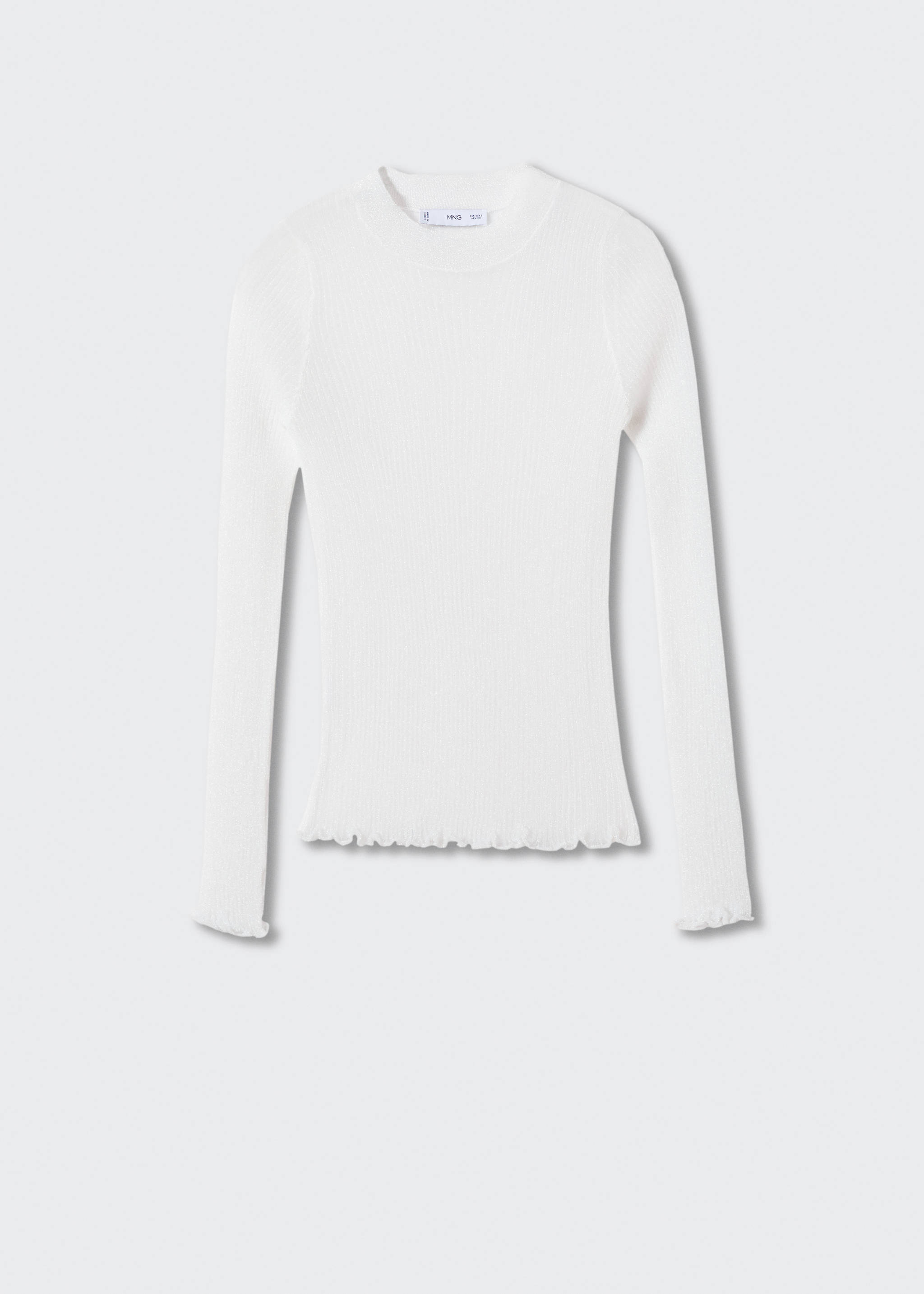 Pull-over semi-transparent maille - Article sans modèle