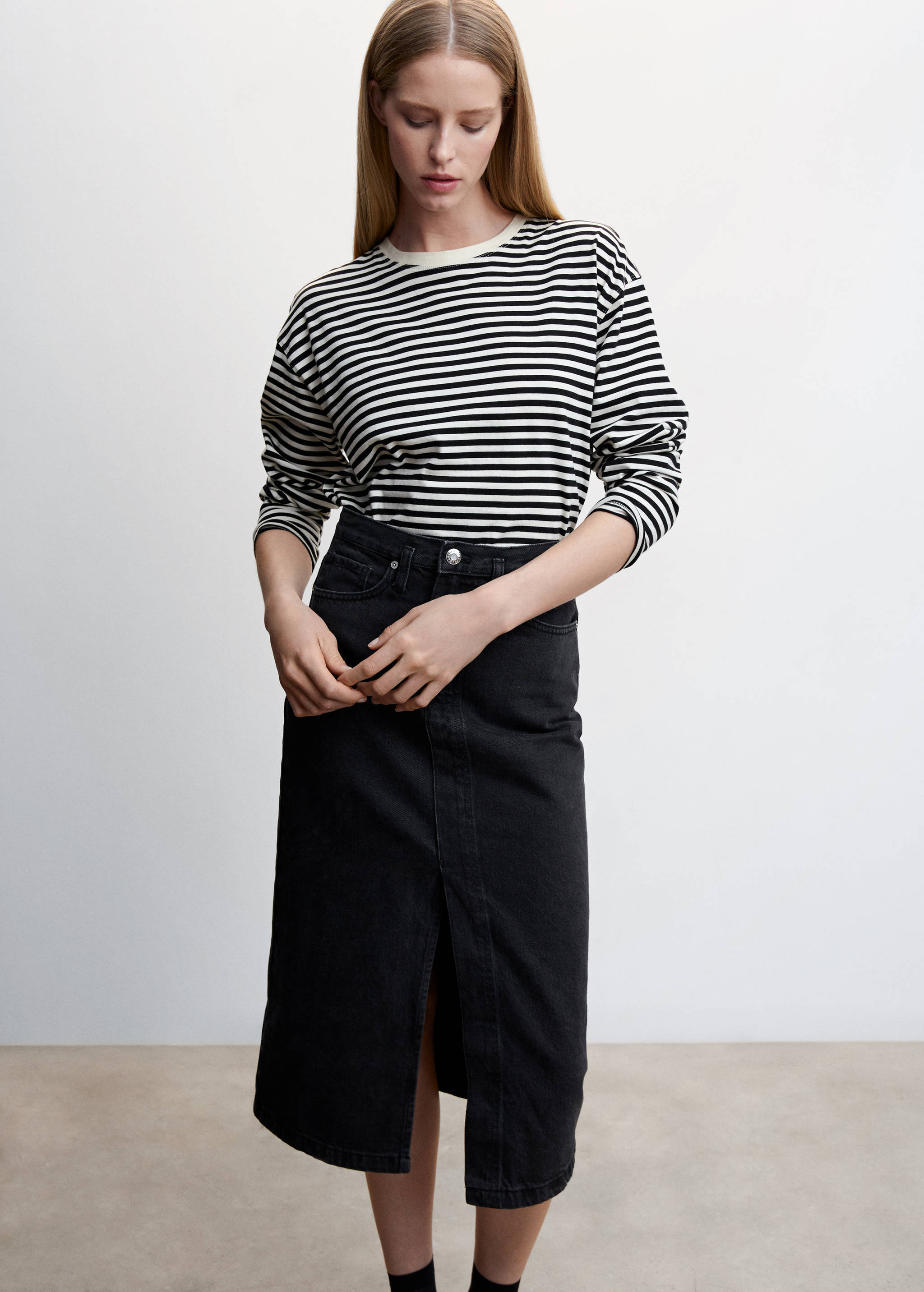 Midi-Jeansrock - Detail des Artikels 1