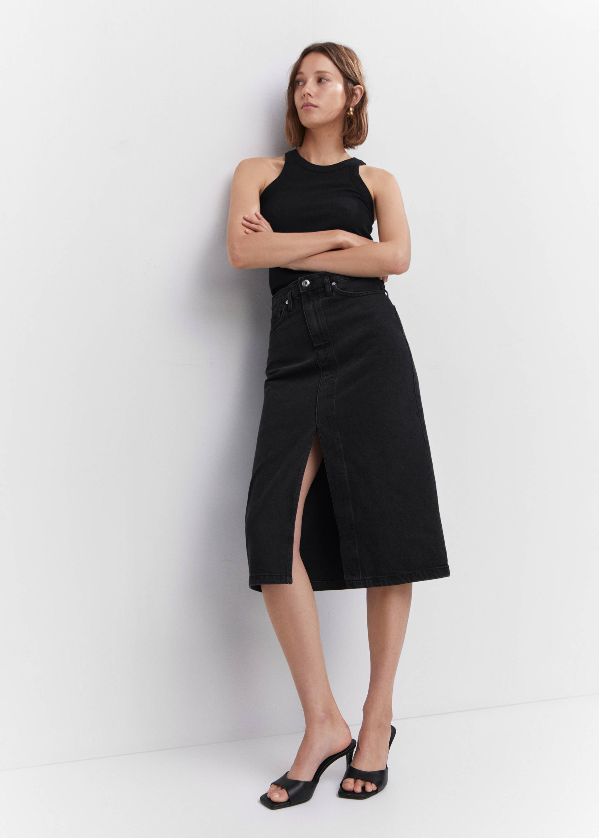 Midi-Jeansrock - Detail des Artikels 2