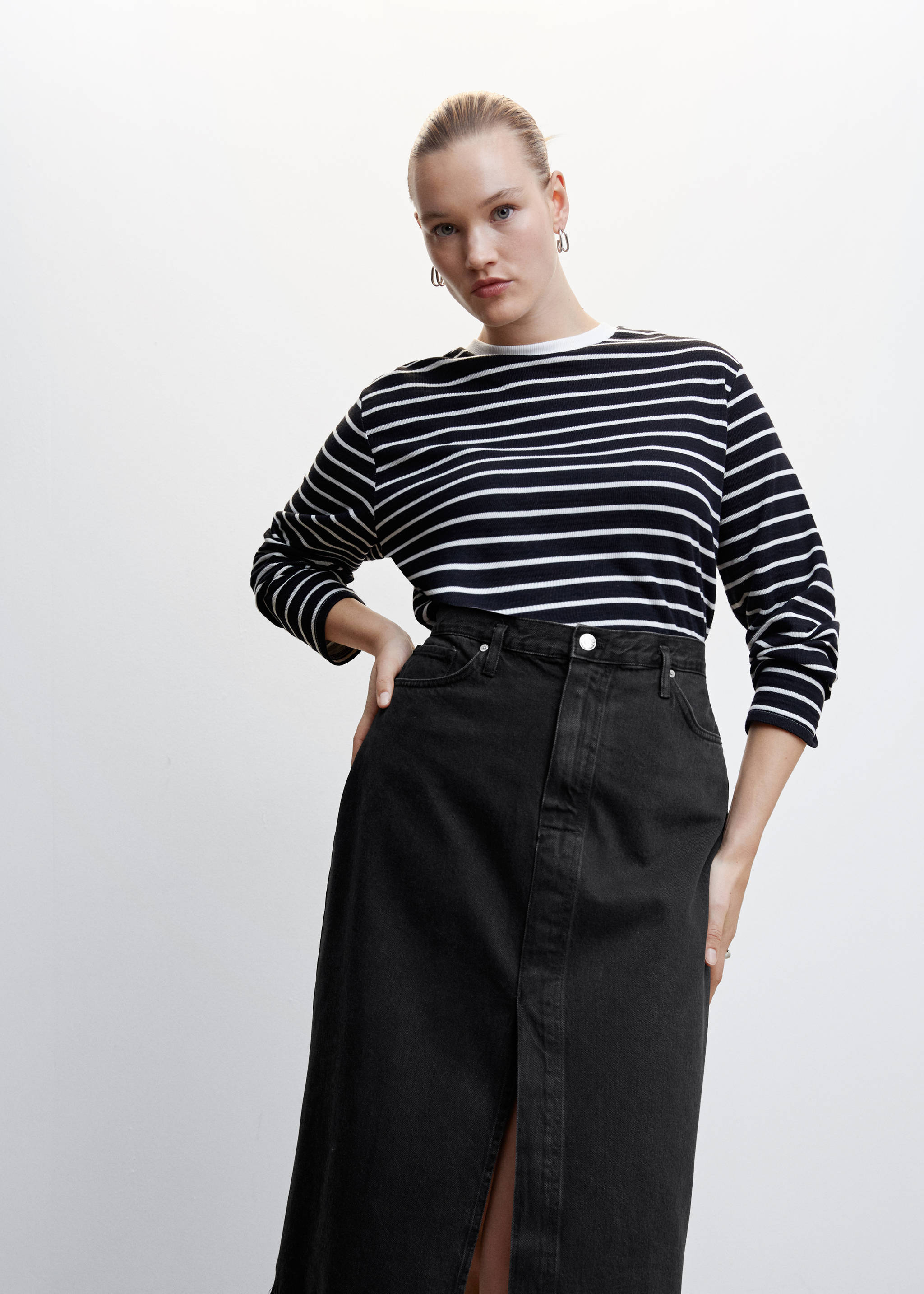 Midi-Jeansrock - Detail des Artikels 5