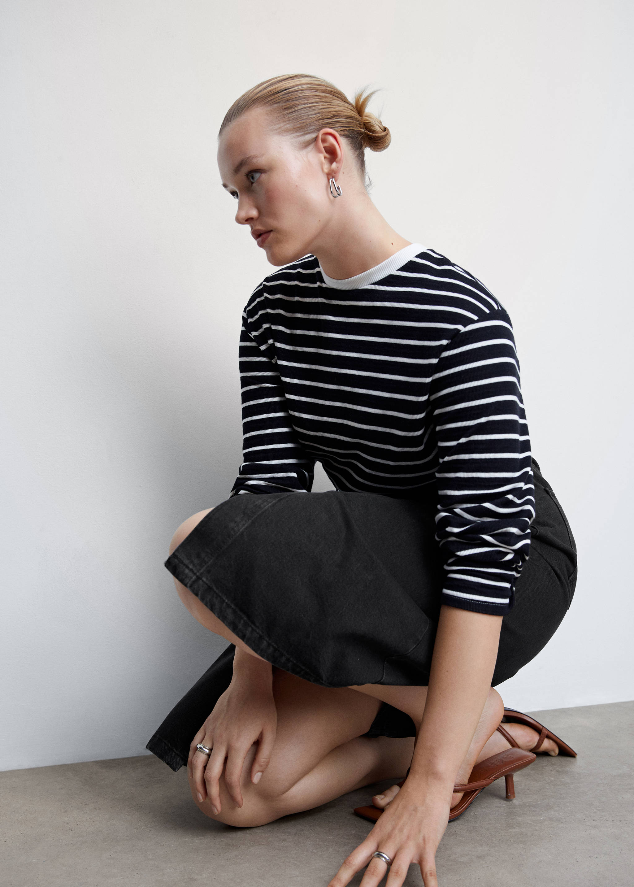 Midi-Jeansrock - Detail des Artikels 4