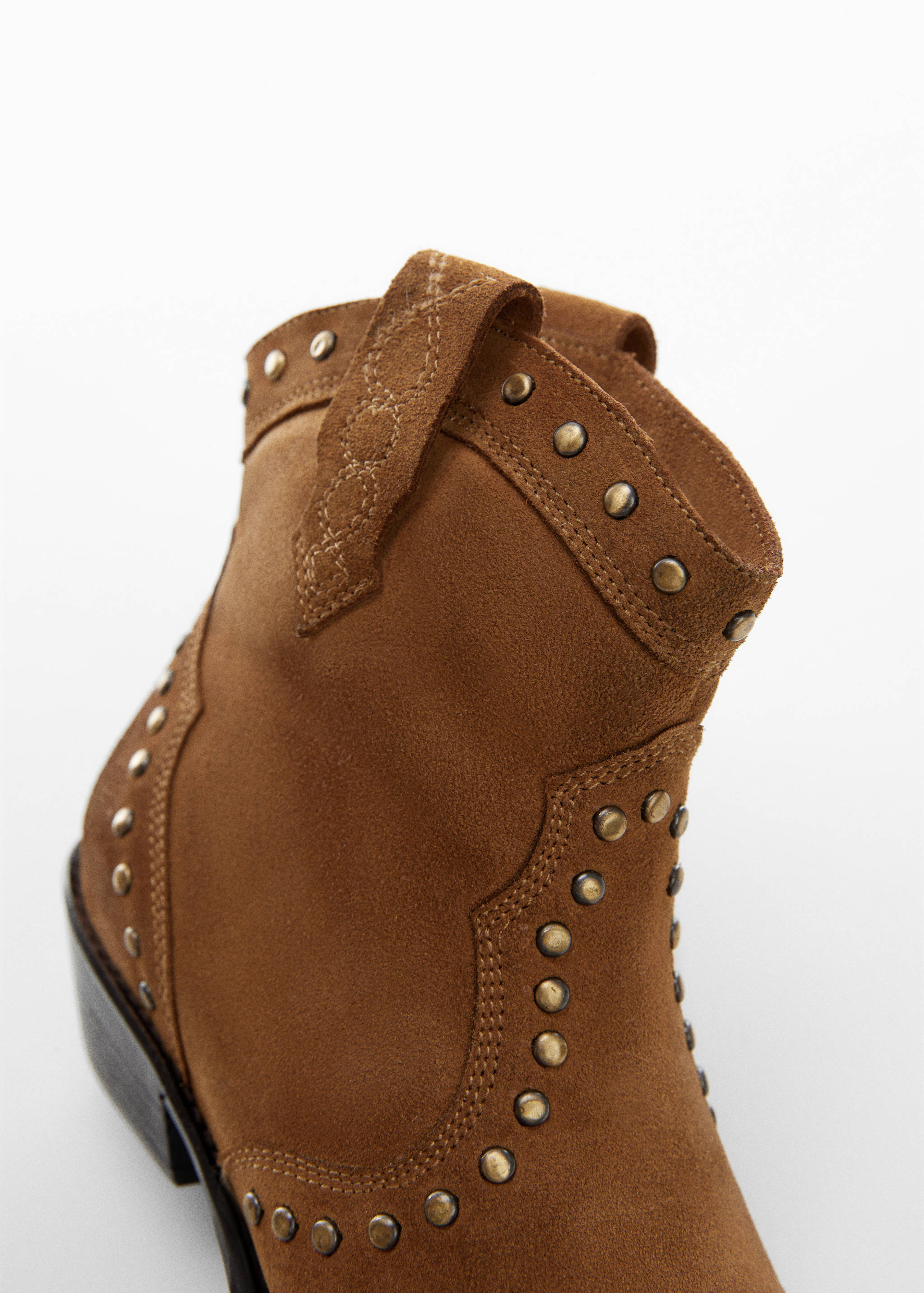 Studded leather ankle boots - Details of the article 1