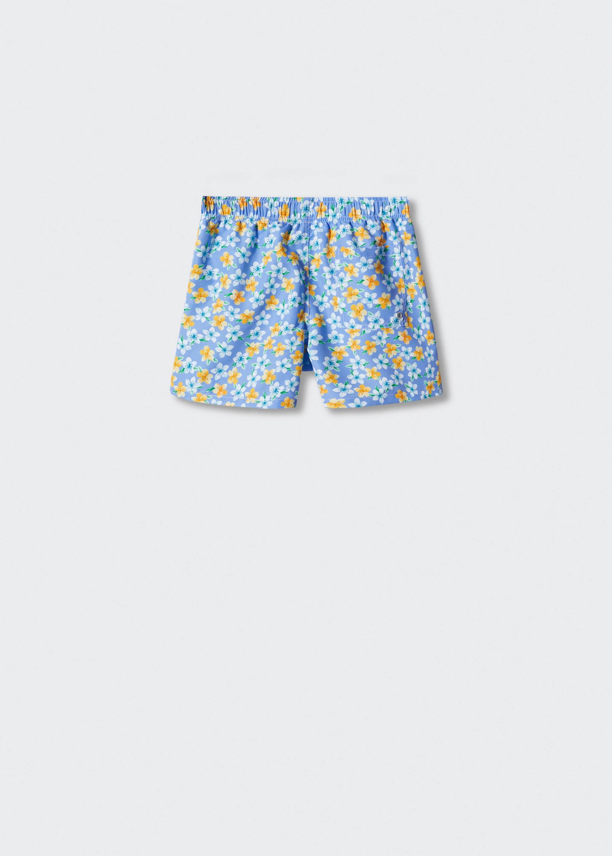 Maillot de bain imprimé floral - Verso de l’article