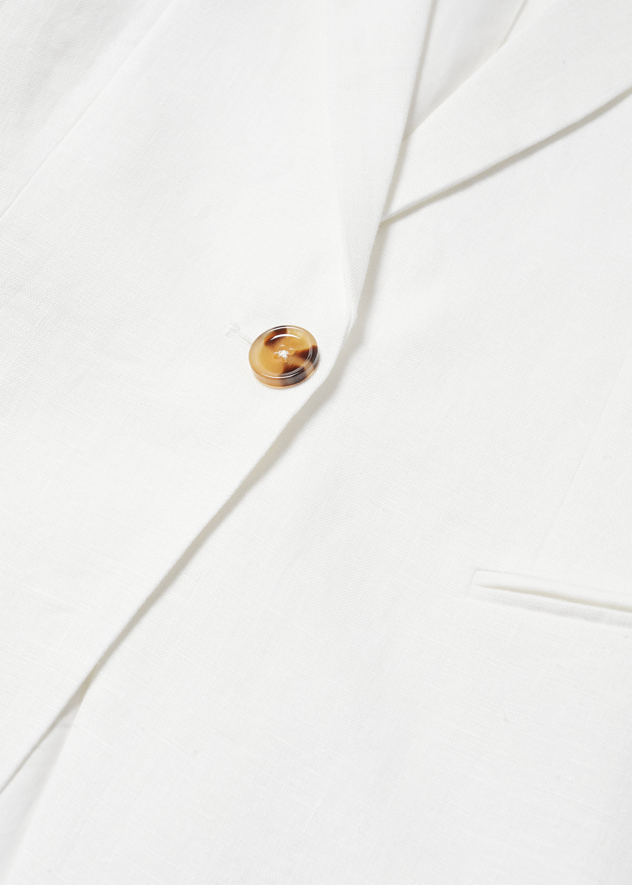 Blazer suit 100% linen - Details of the article 8