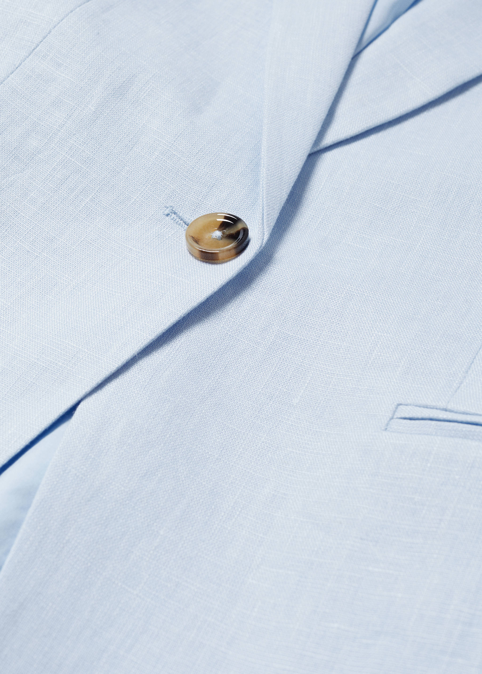 Blazer suit 100% linen - Details of the article 8