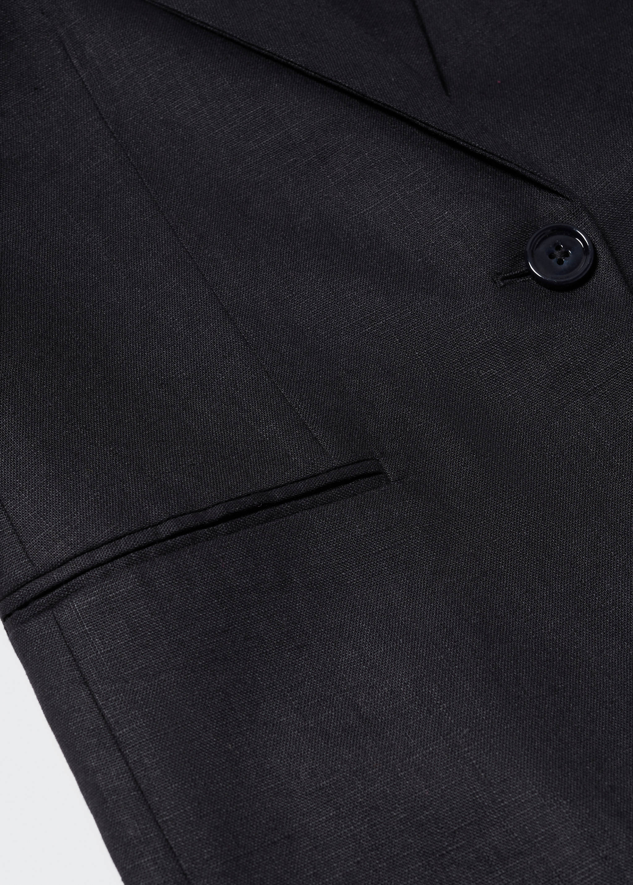 Blazer suit 100% linen - Details of the article 8