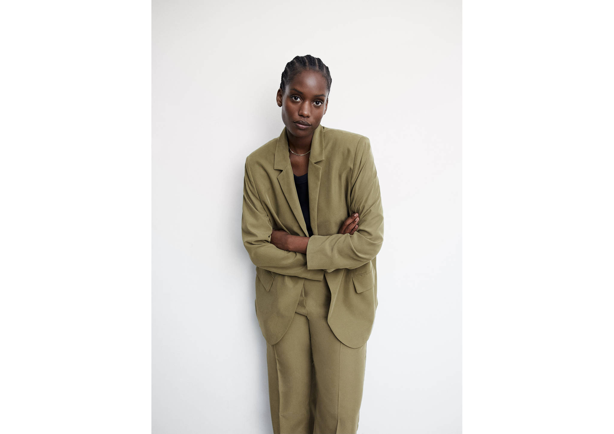 Modal-blend suit blazer - Details of the article 5