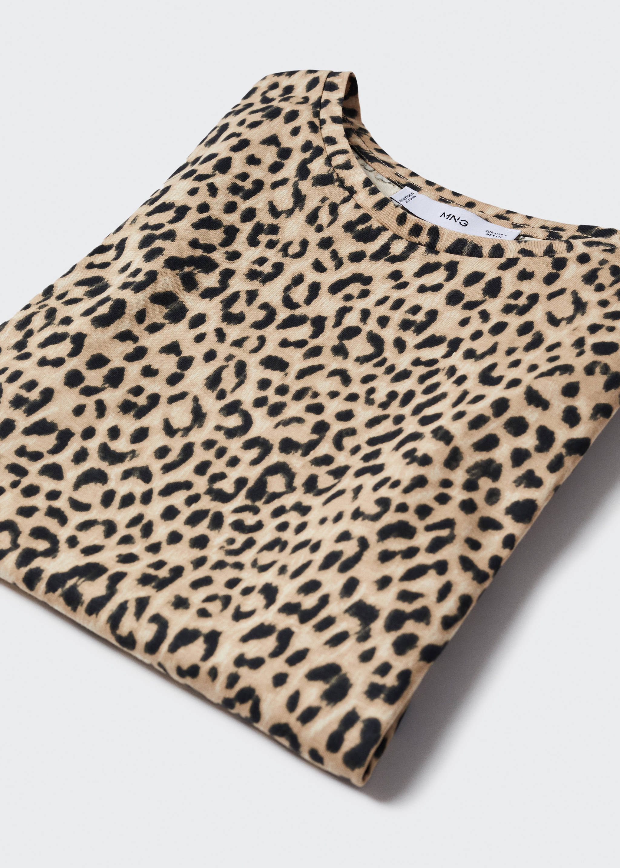 T-Shirt mit Animal Print - Detail des Artikels 8