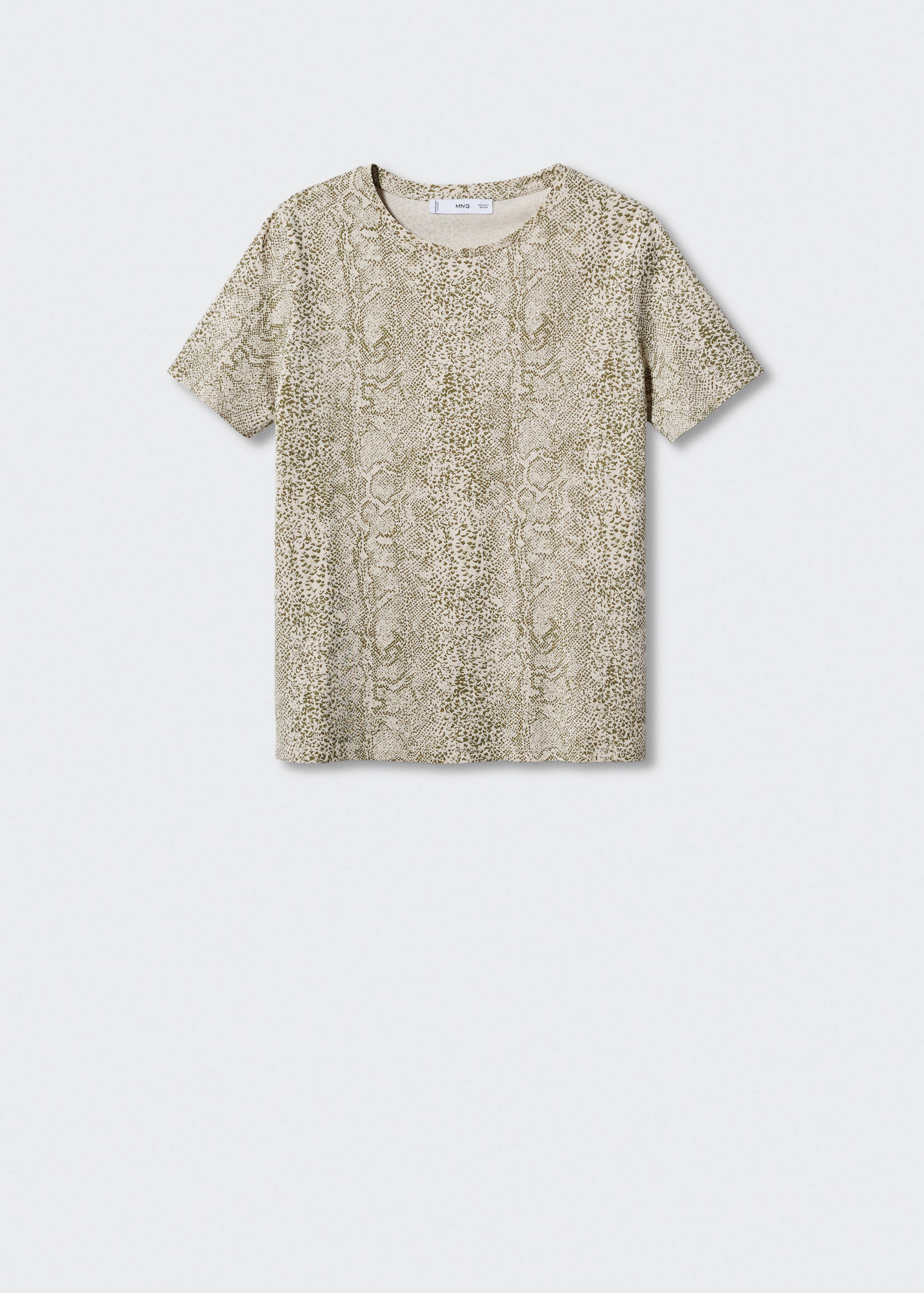 T-Shirt mit Animal Print - Artikel ohne Model
