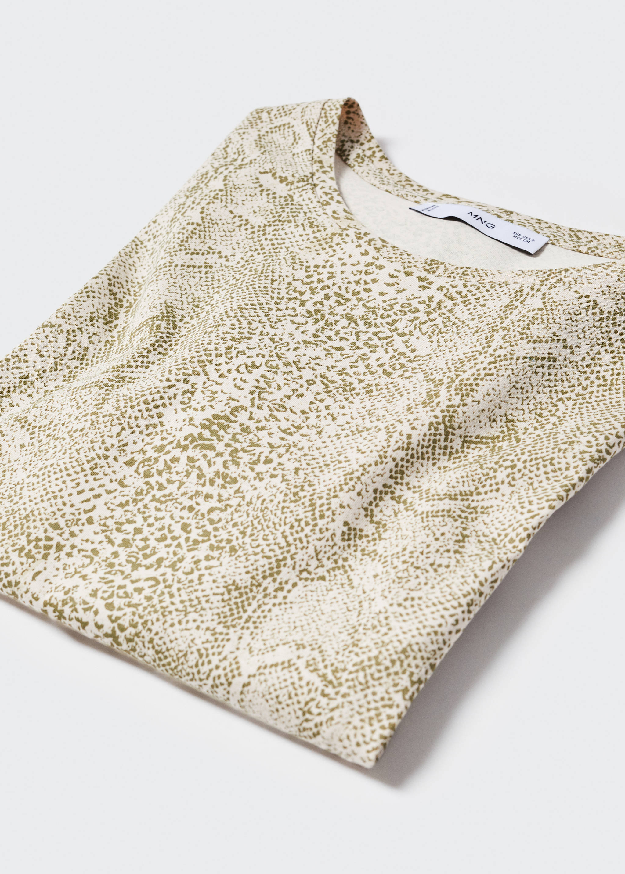 T-Shirt mit Animal Print - Detail des Artikels 8