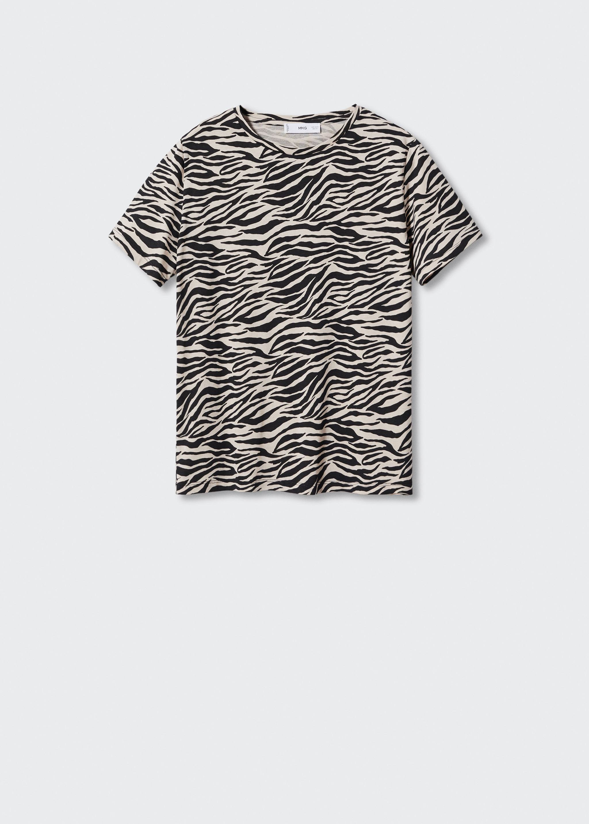 T-Shirt mit Animal Print - Artikel ohne Model