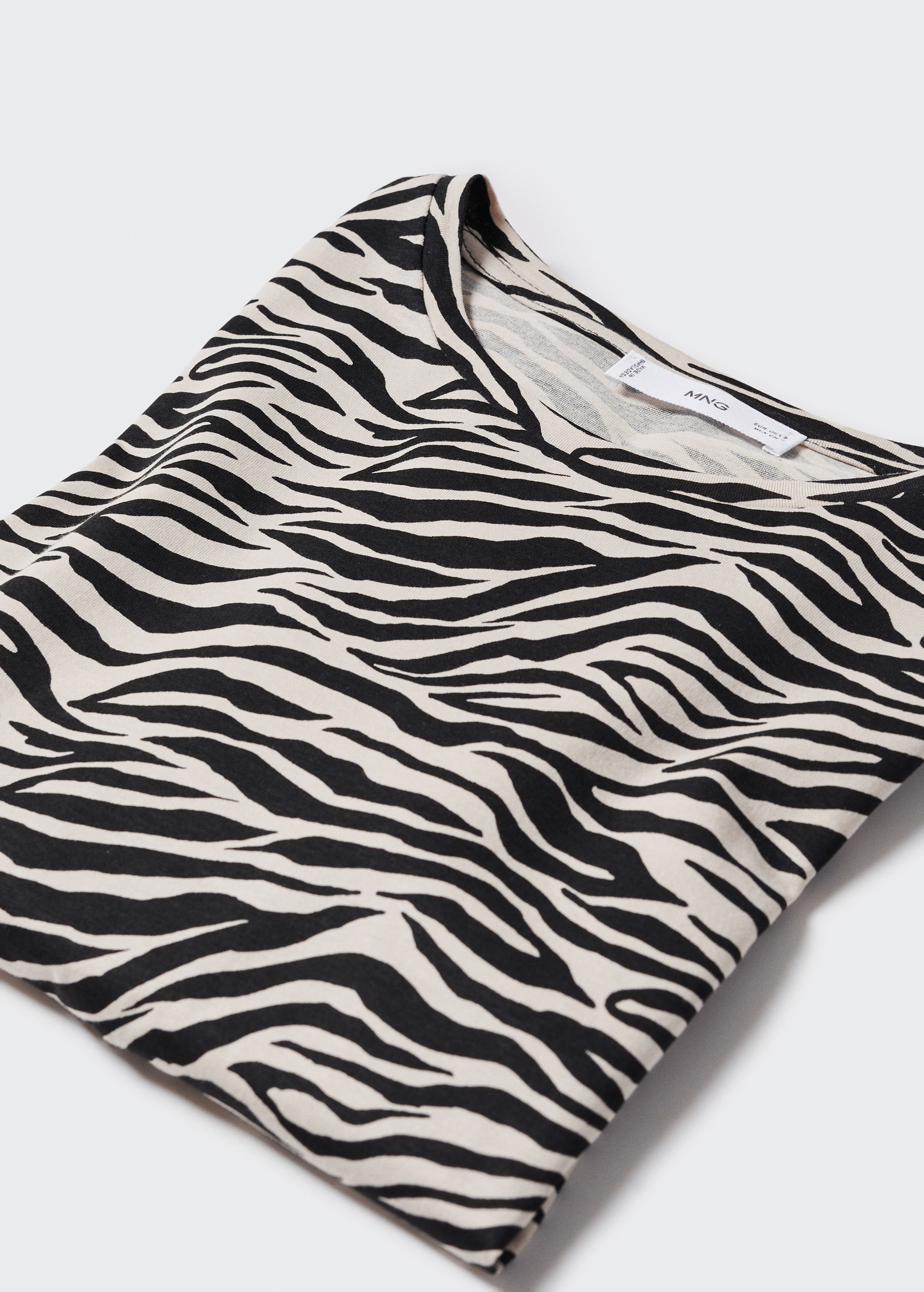 T-Shirt mit Animal Print - Detail des Artikels 8