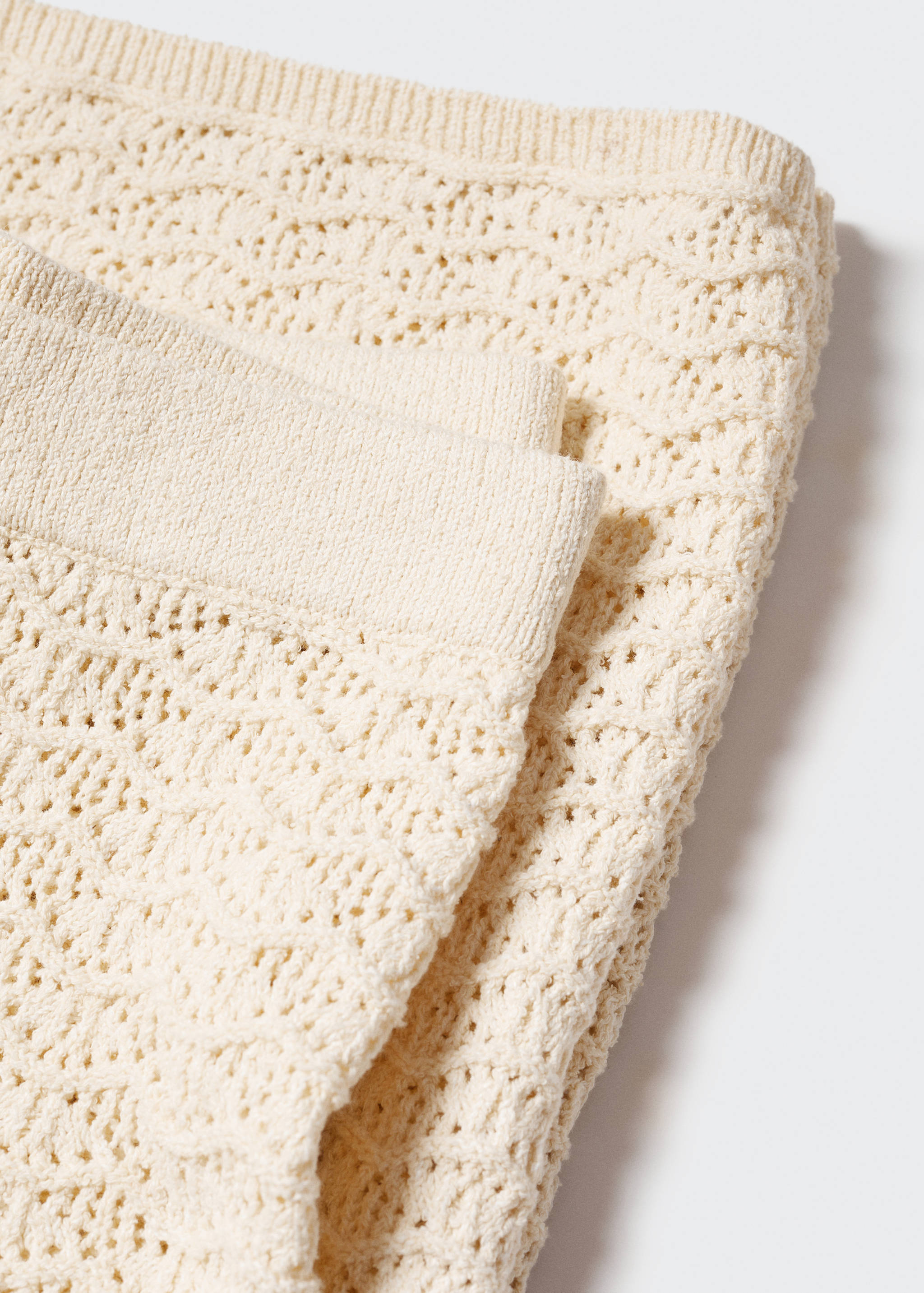 Knitted palazzo trousers - Details of the article 8