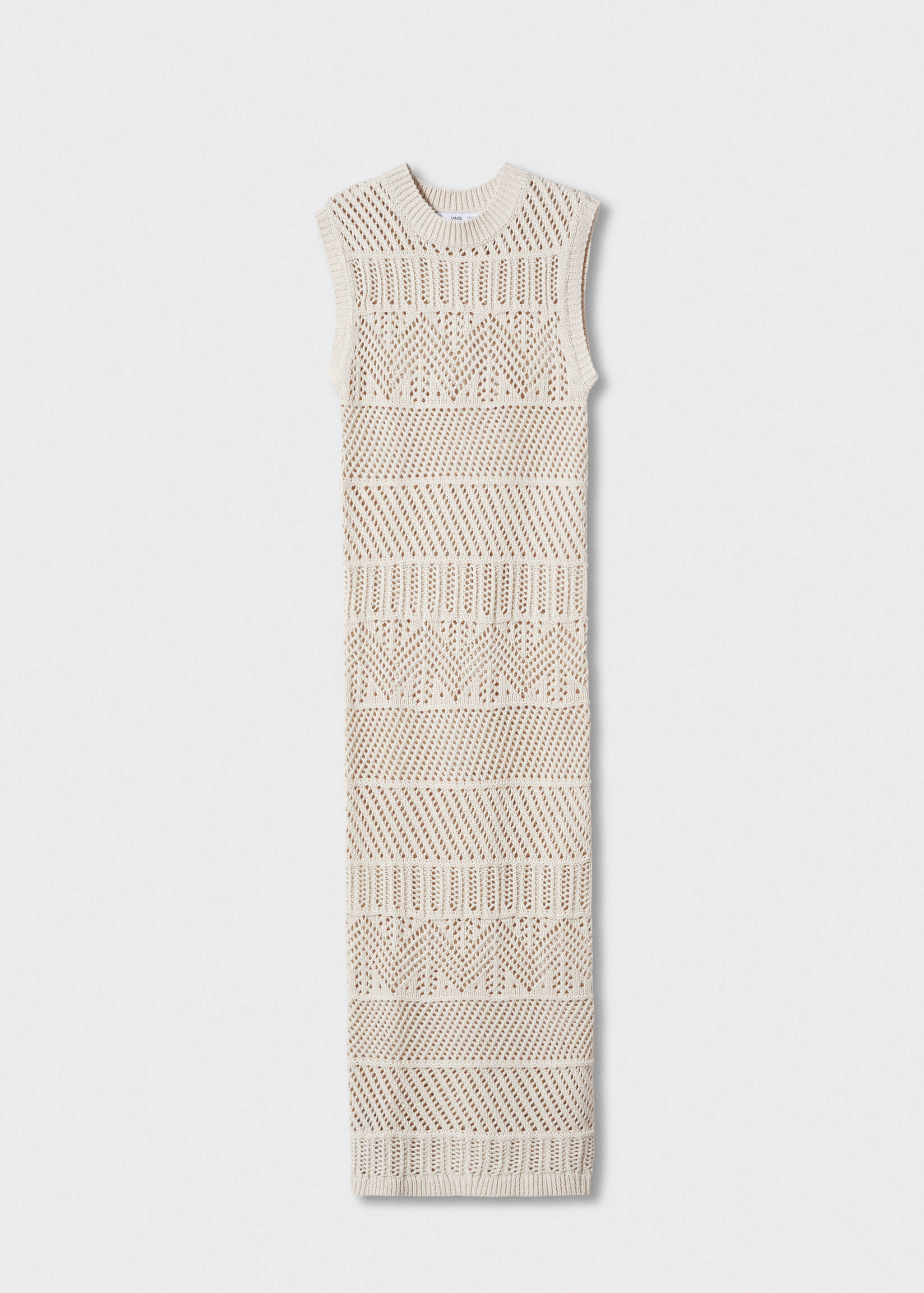 Openwork knit dress - Article without model