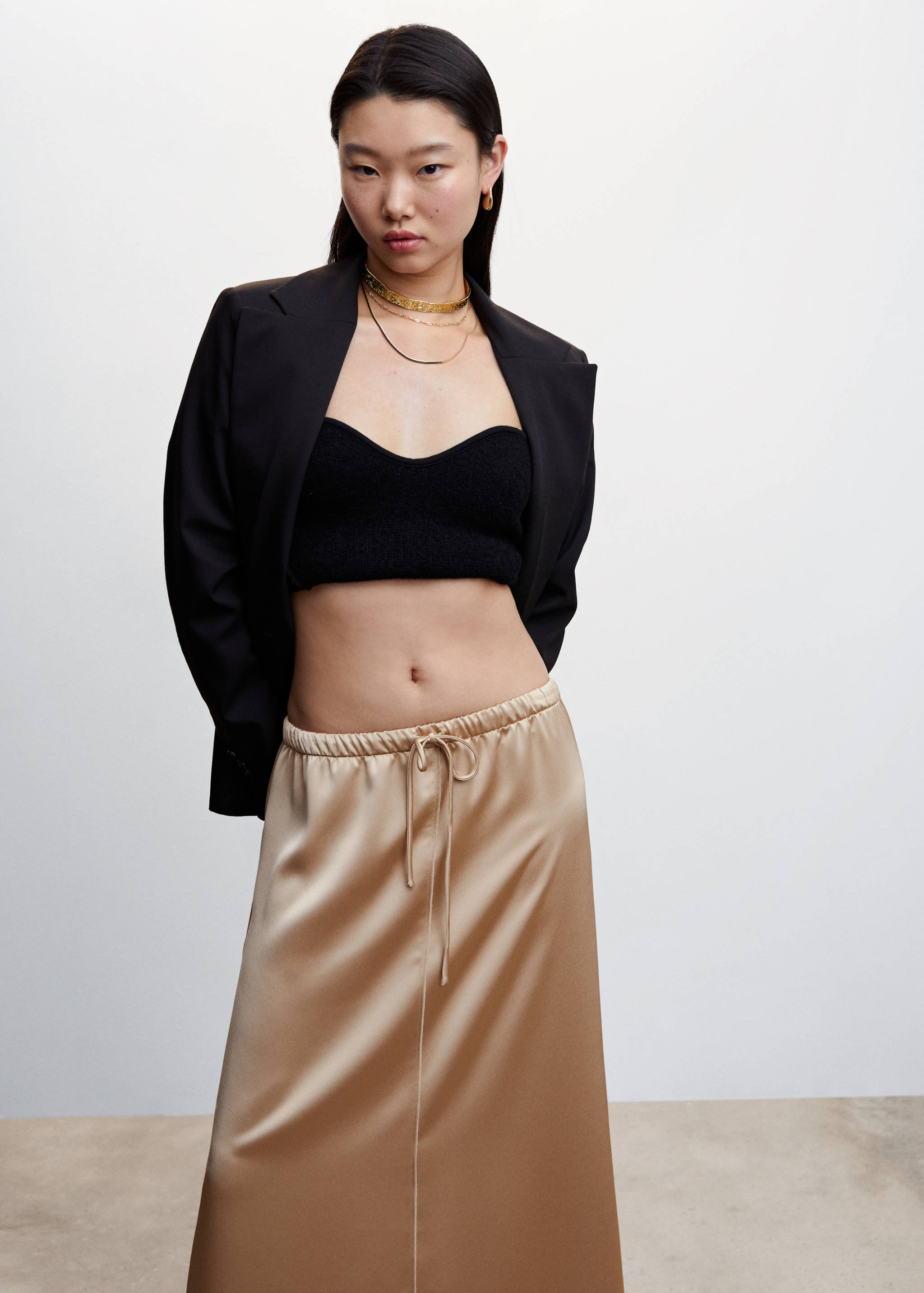 Gonna midi satinata - Dettaglio dell'articolo 6