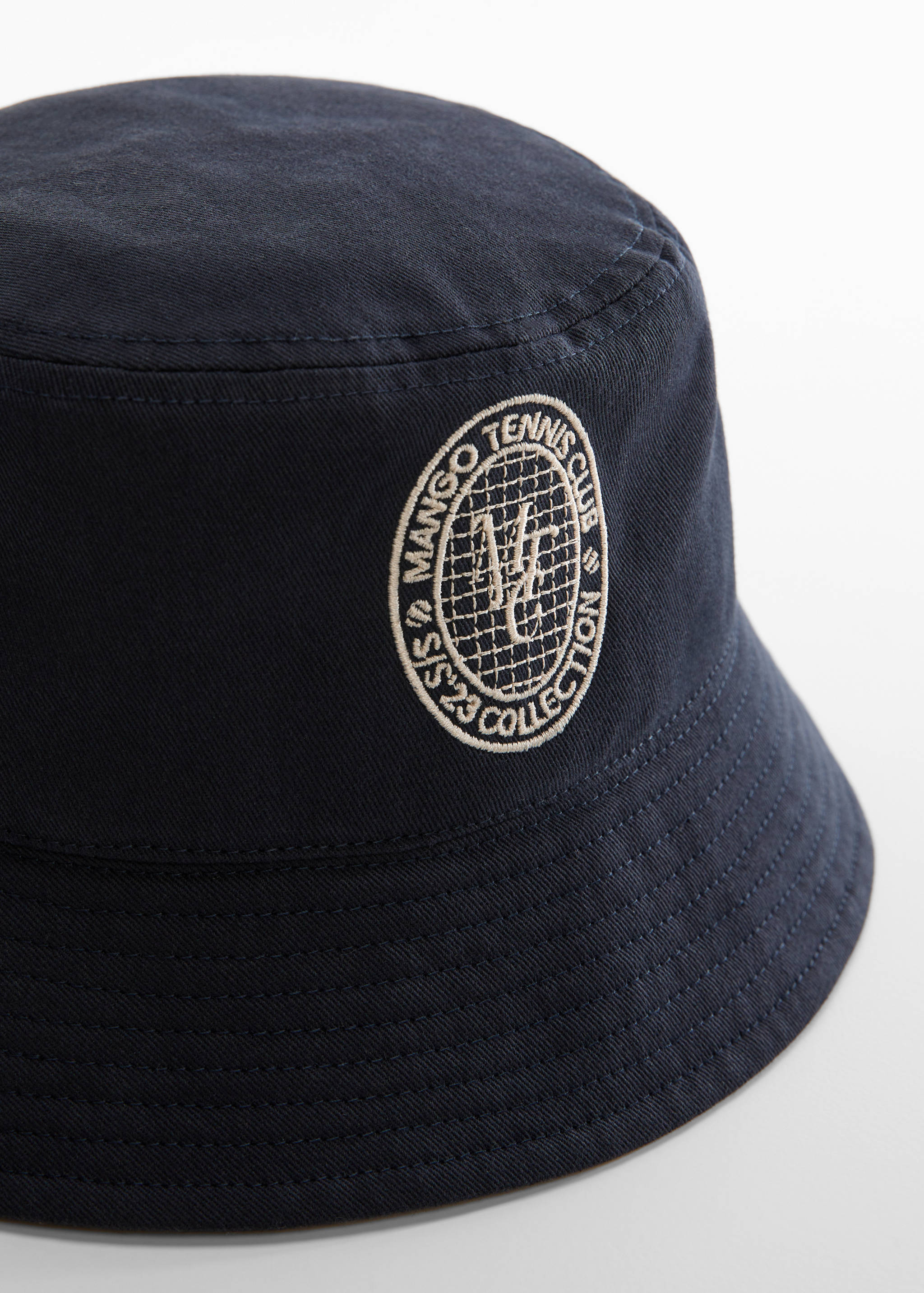 Embroidered bucket hat - Medium plane