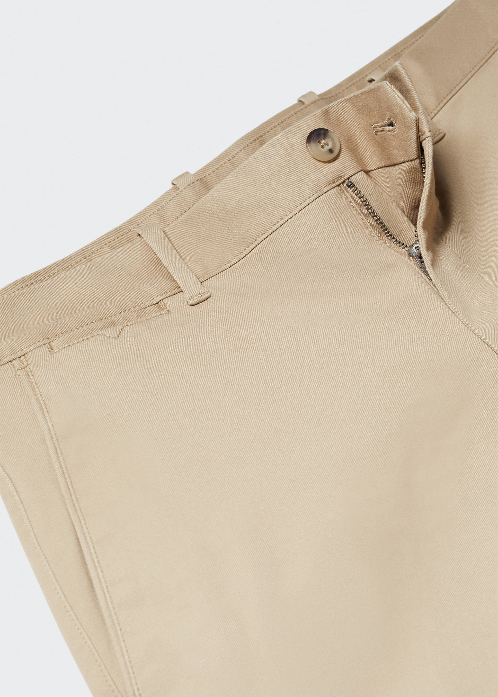 Slim fit chino trousers - Details of the article 8