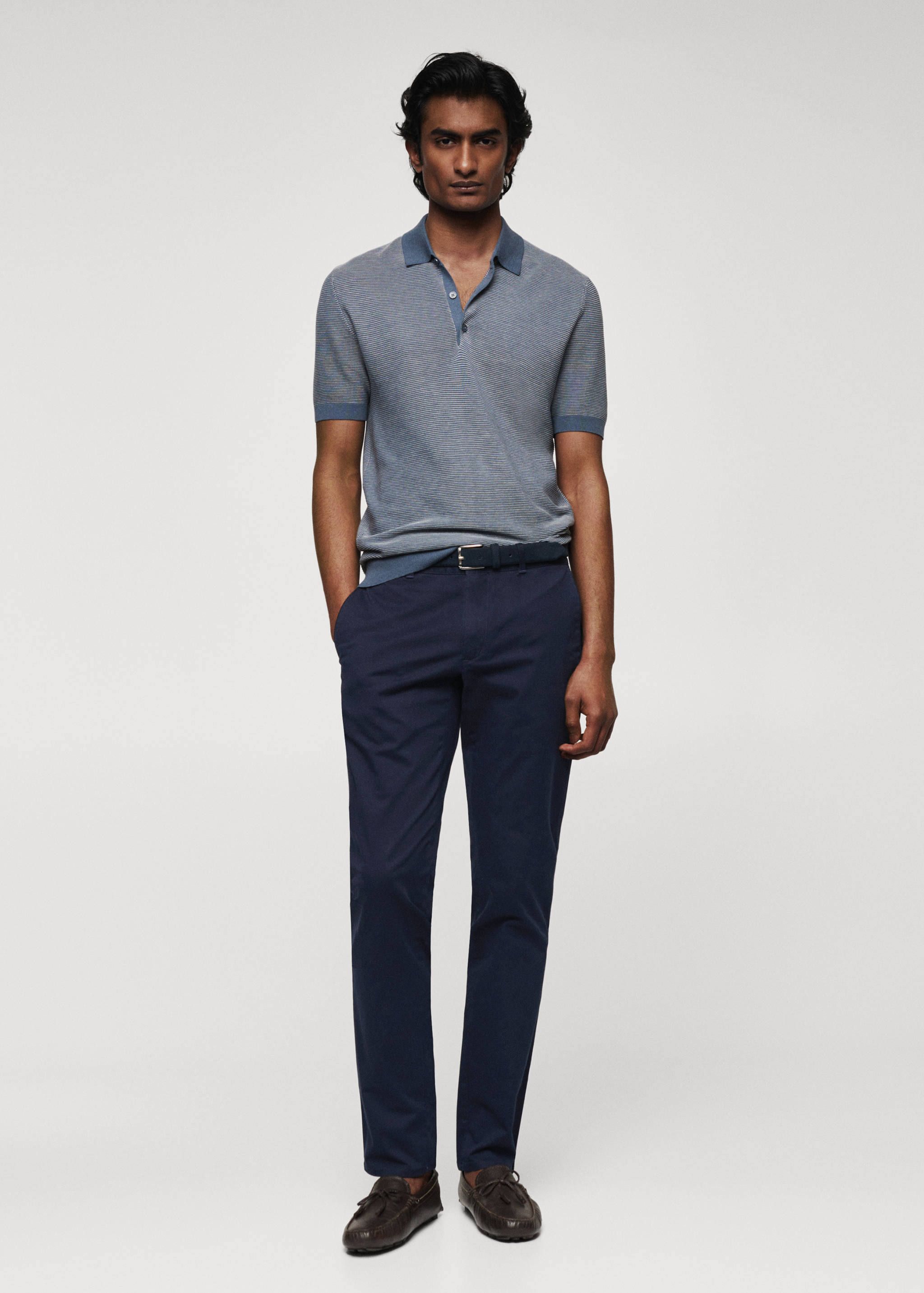 Slim fit chino trousers - General plane
