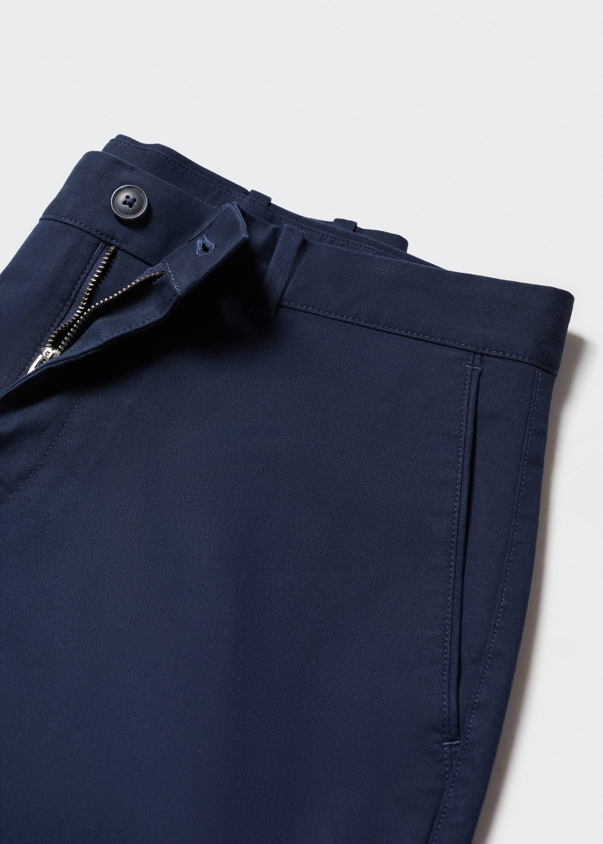 Slim fit chino trousers - Details of the article 8