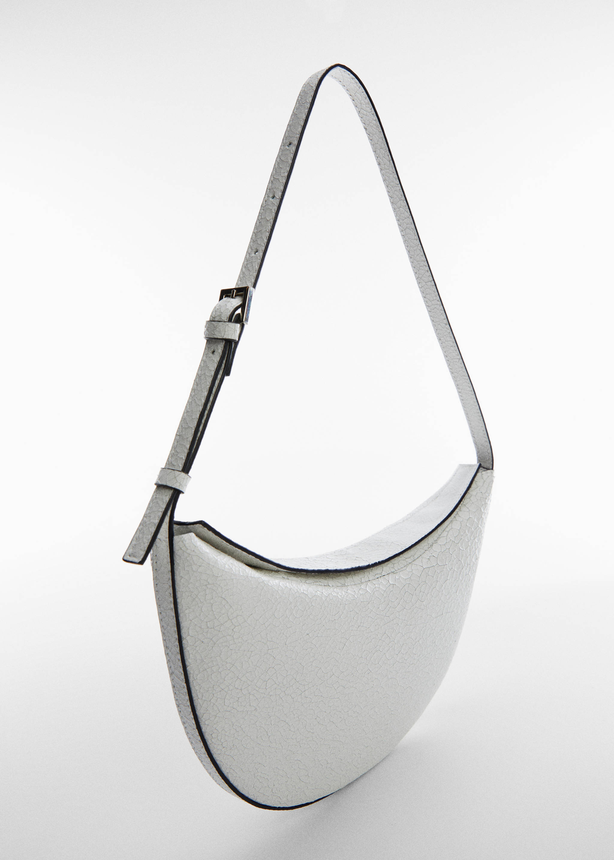 Leder-Schultertasche - Mittlere Ansicht