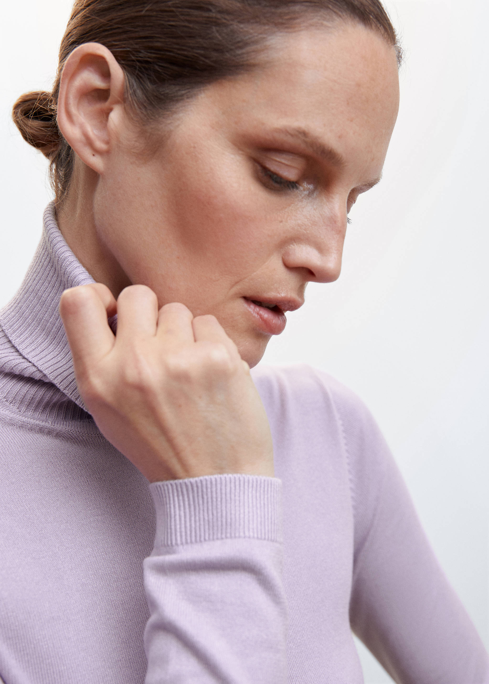 Jersei punt fi coll girat - Detall de l'article 1