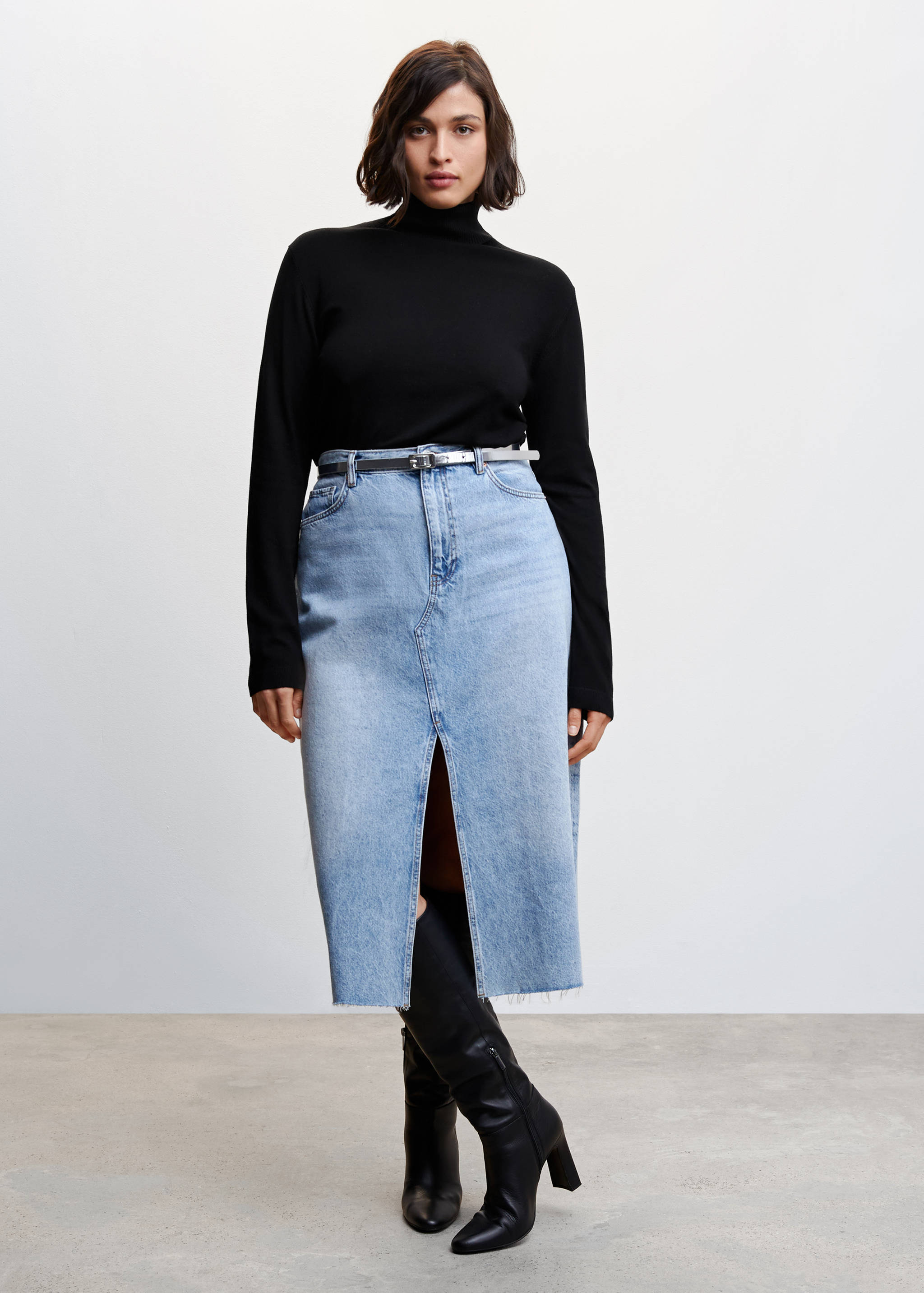 Jersei punt fi coll girat - Detall de l'article 3