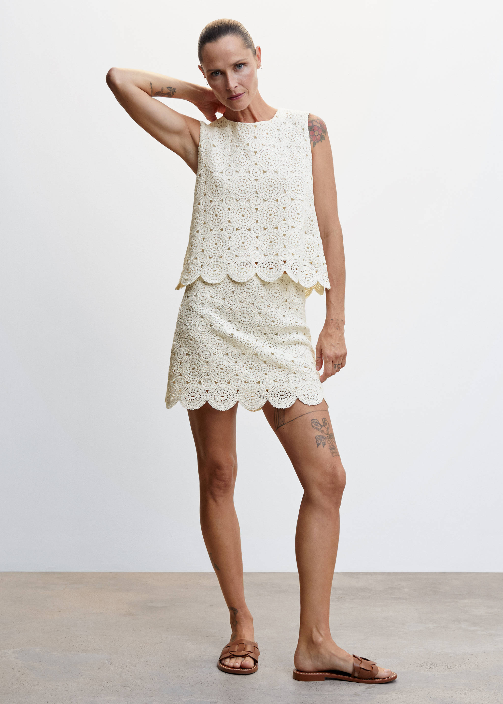 Jupe crochet - Plan général