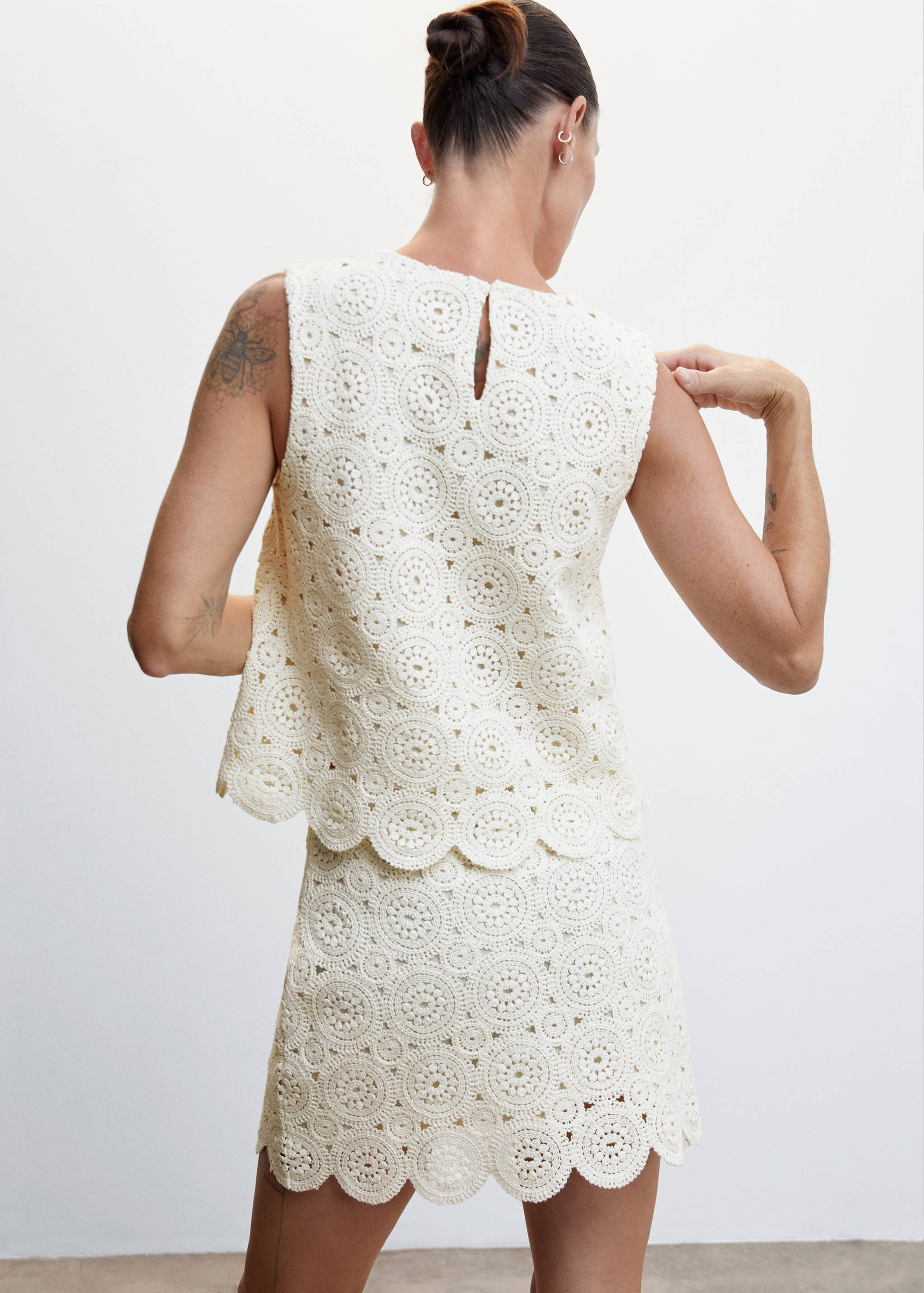 Jupe crochet - Verso de l’article