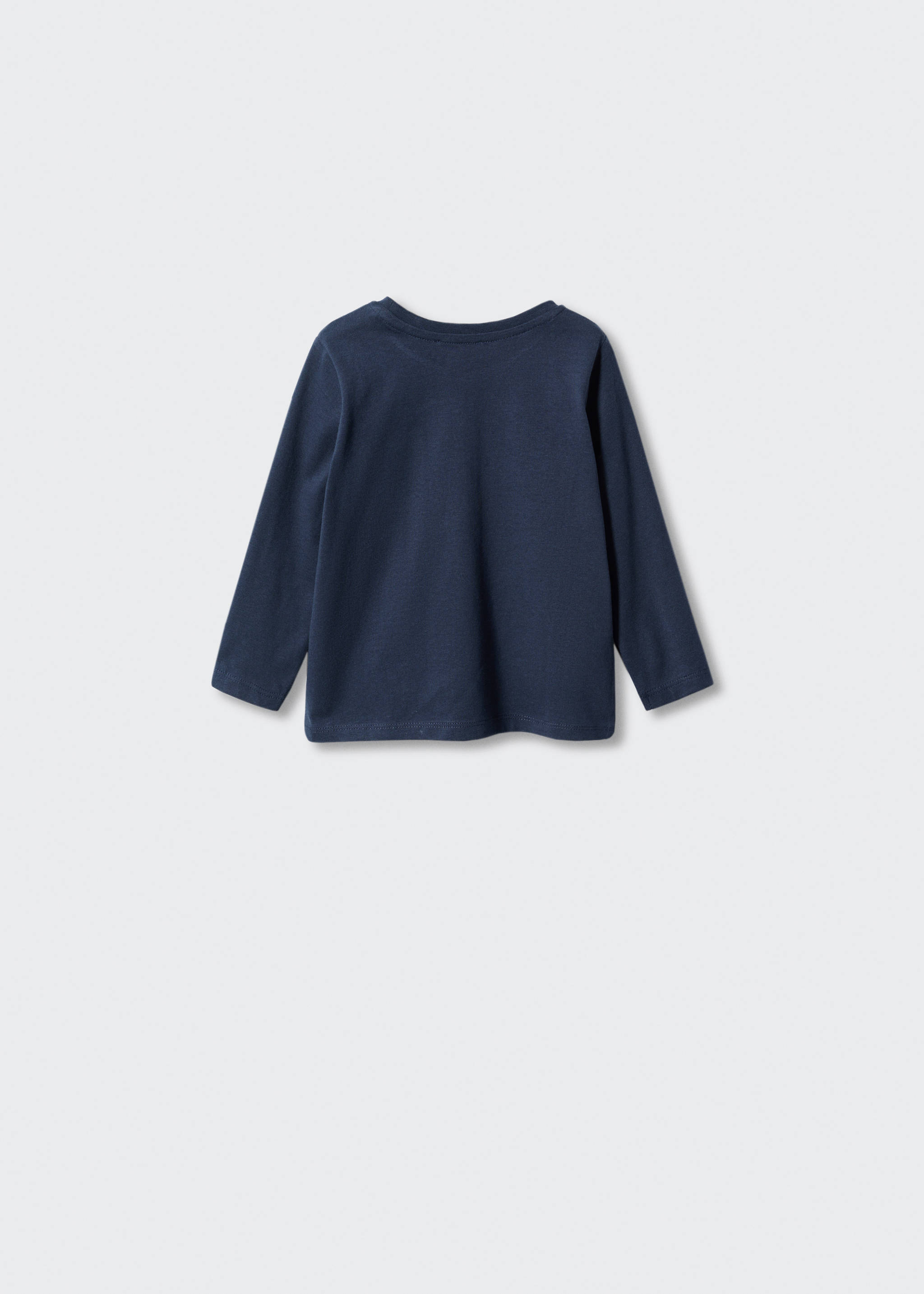 T-shirt manches longues poches - Verso de l’article