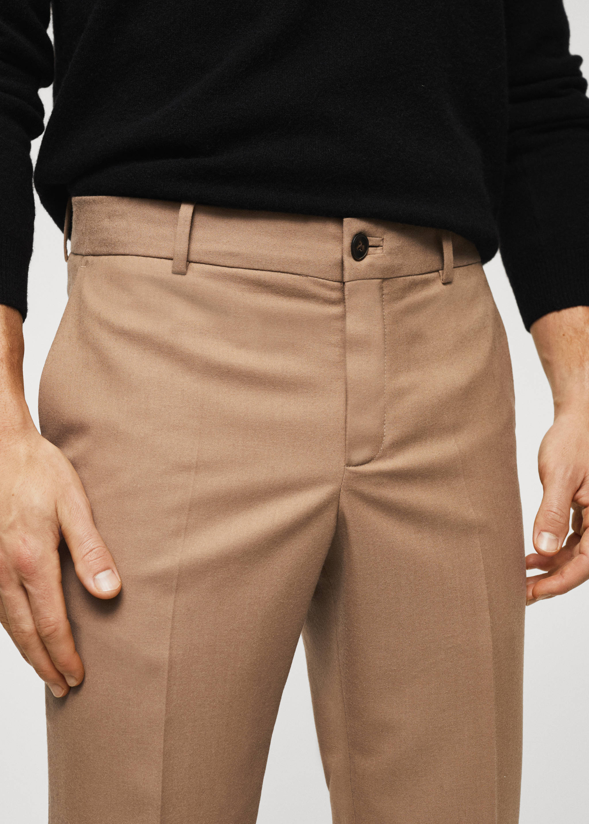 Pantalon slim fit laine - Détail de l'article 1