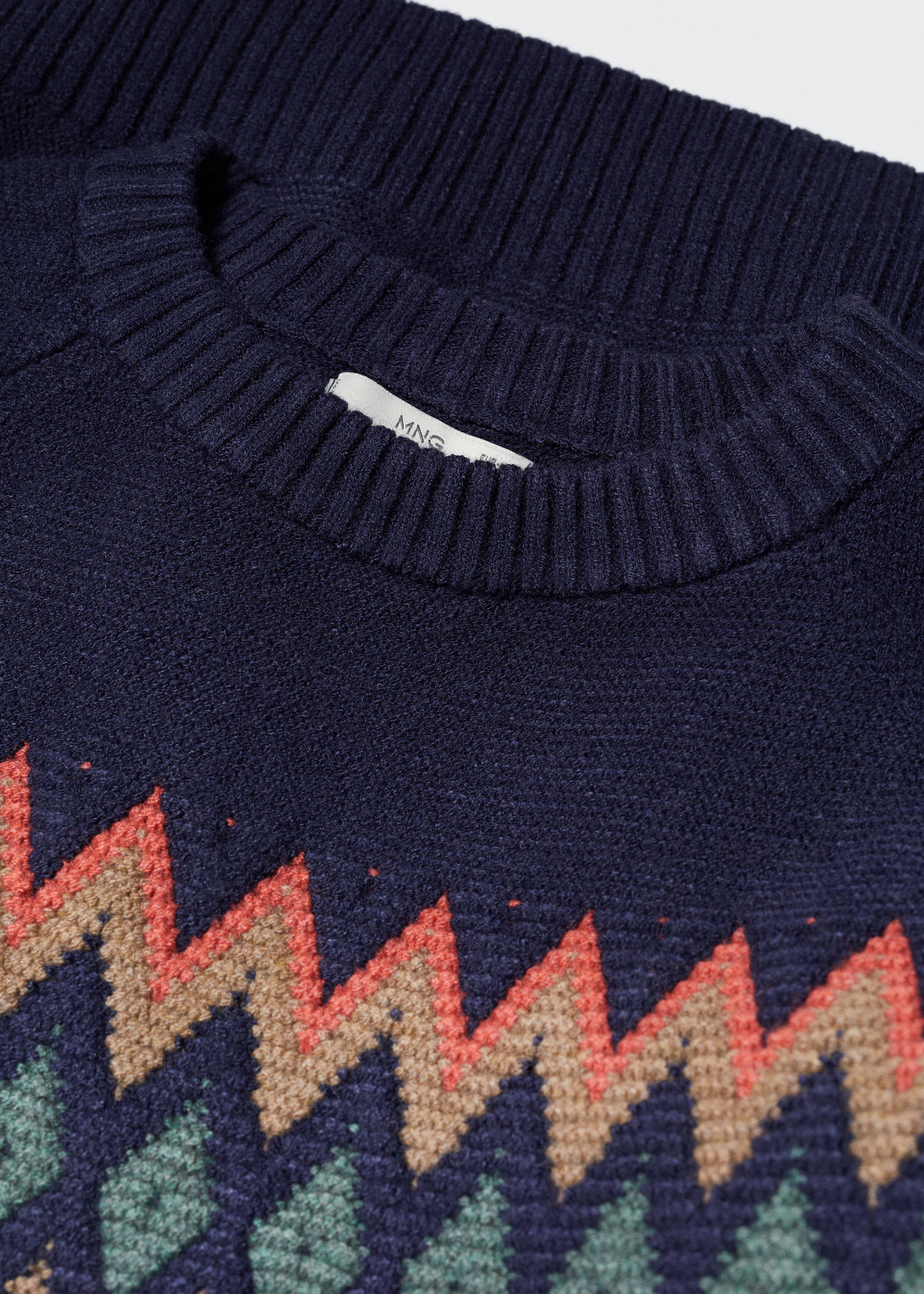 Jersey jacquard geométrico - Detalle del artículo 8