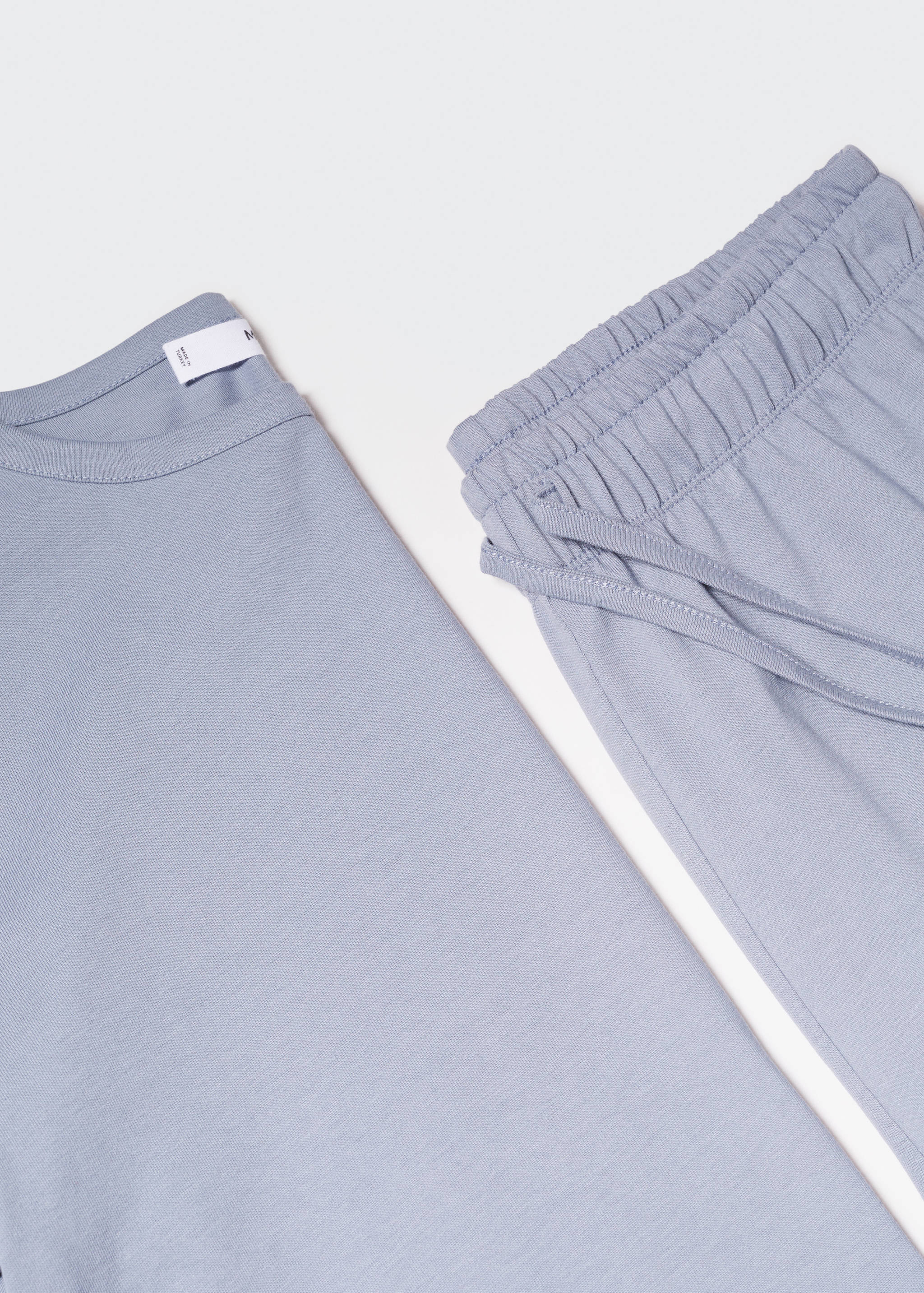 Rounded neck cotton t-shirt - Details of the article 8