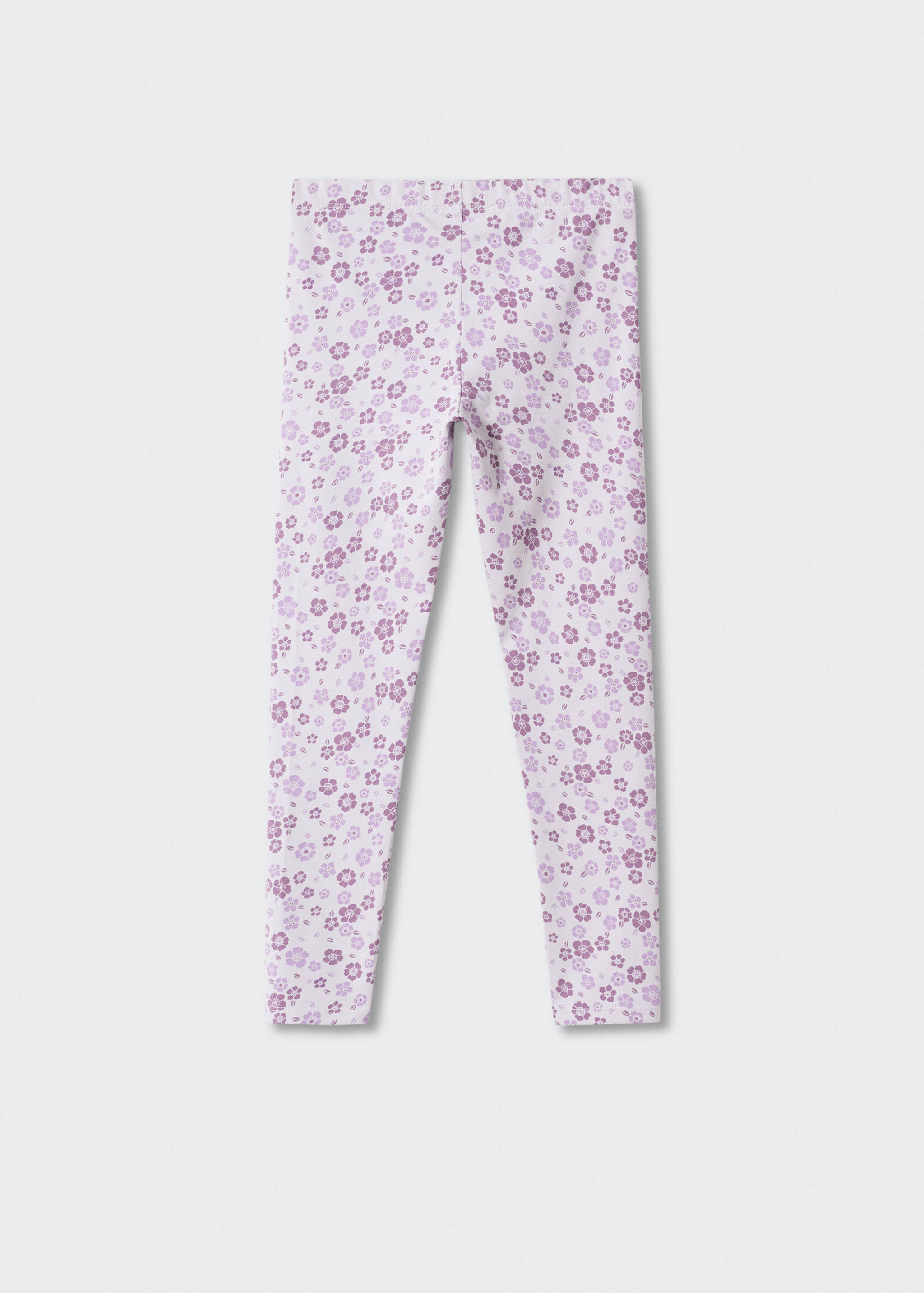 Bedruckte Baumwoll-Leggings - Rückseite des Artikels