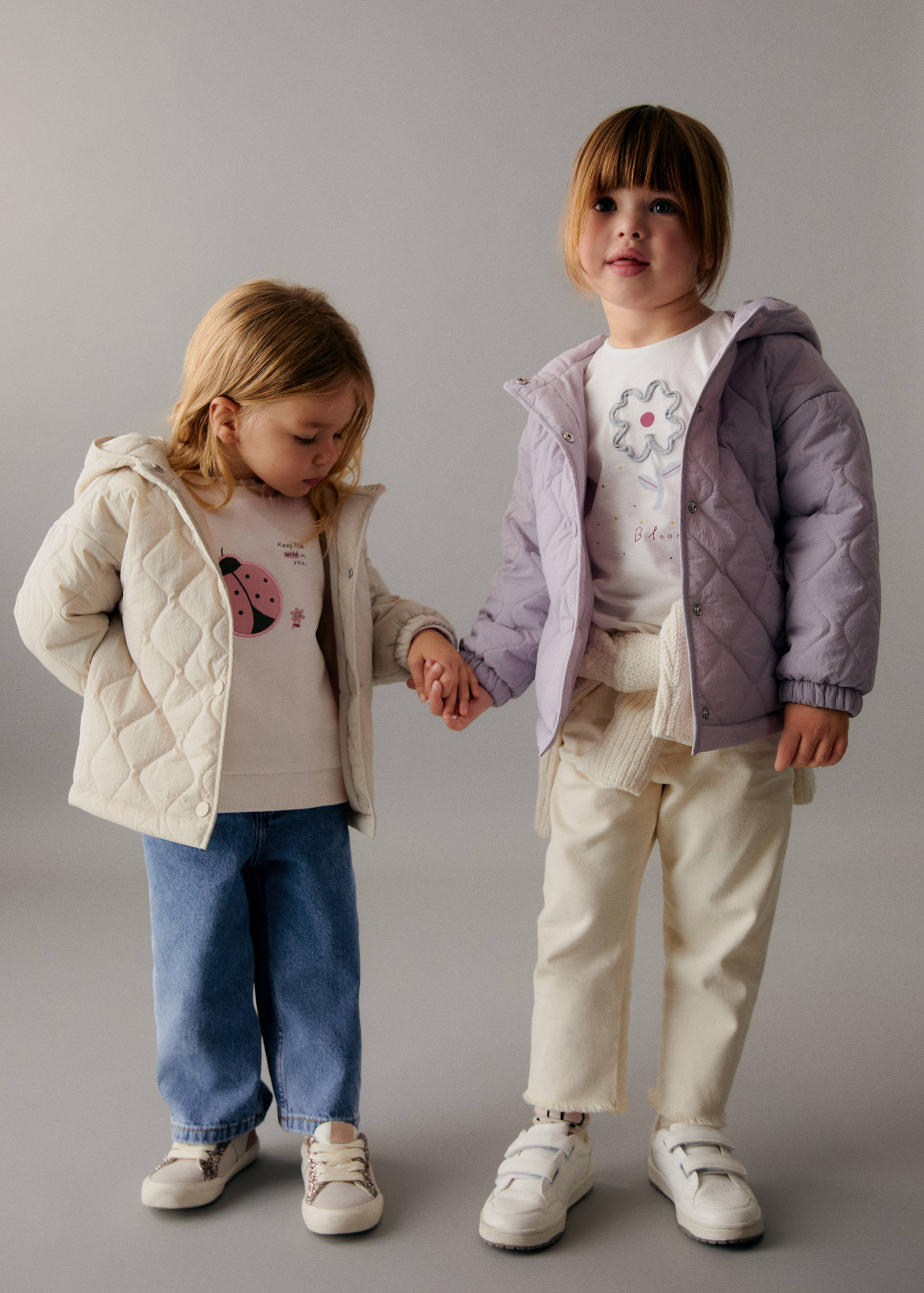 Rhombus quilted jacket - Details of the article 2