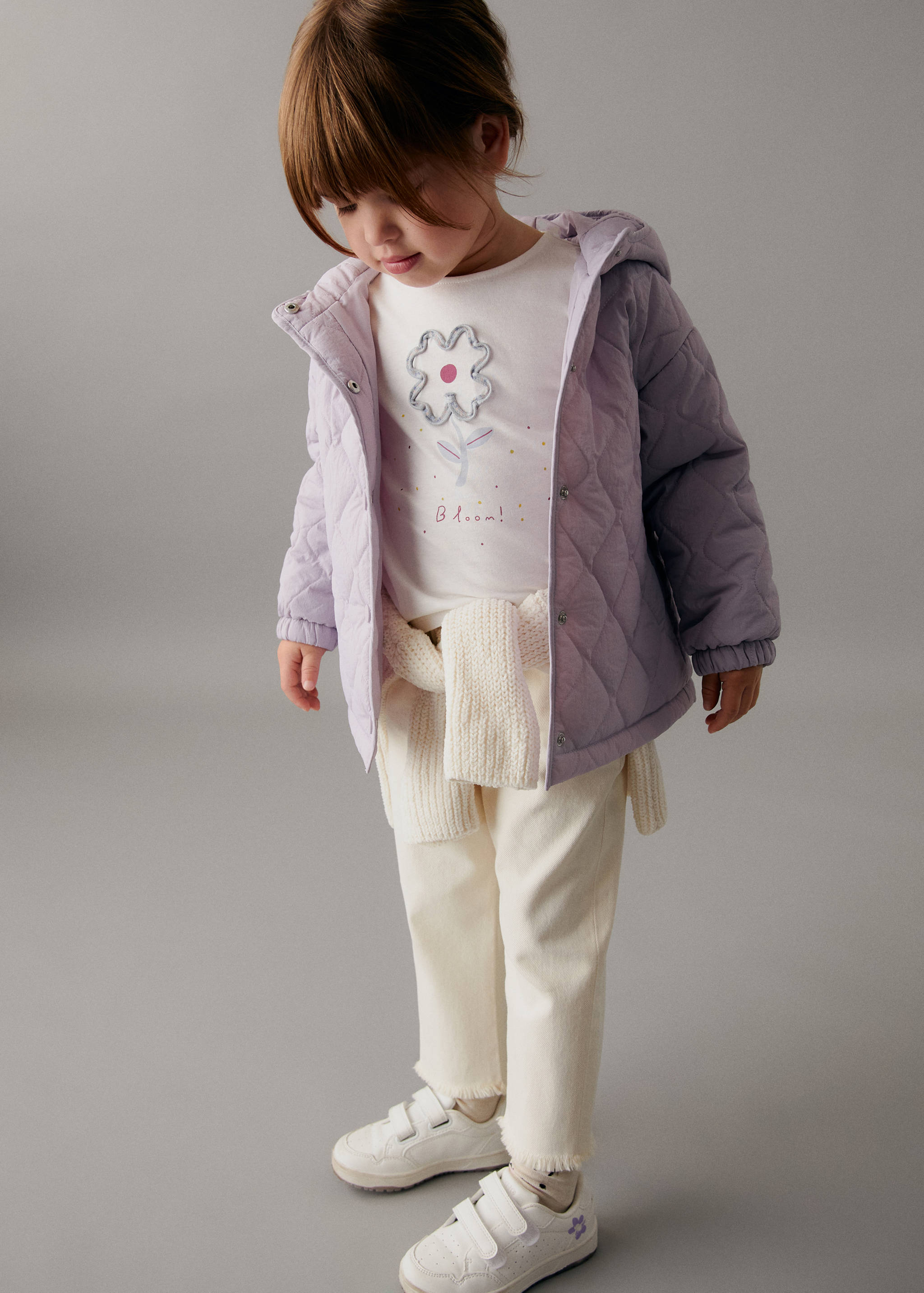 Rhombus quilted jacket - Details of the article 6