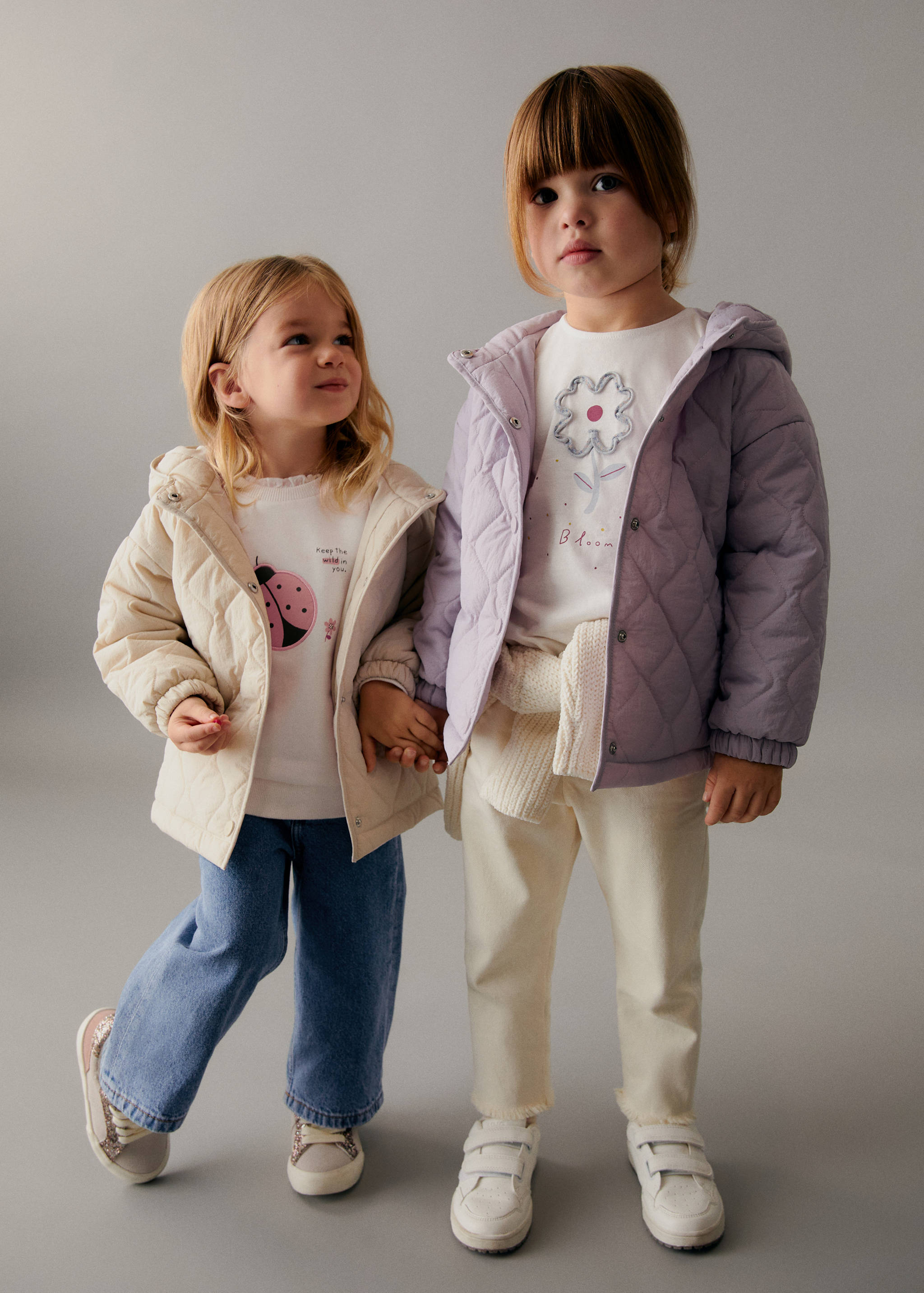 Rhombus quilted jacket - Details of the article 2