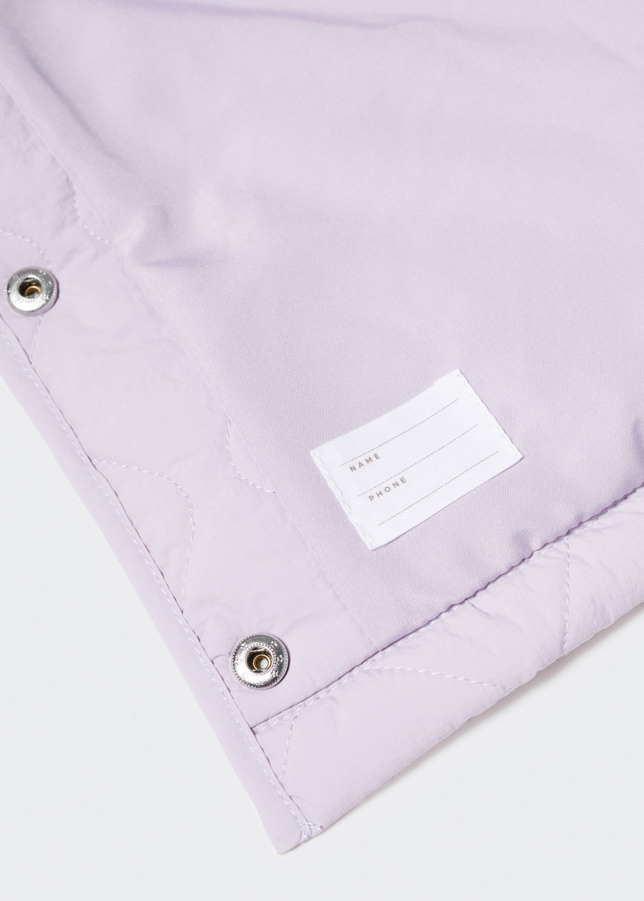 Rhombus quilted jacket - Details of the article 8