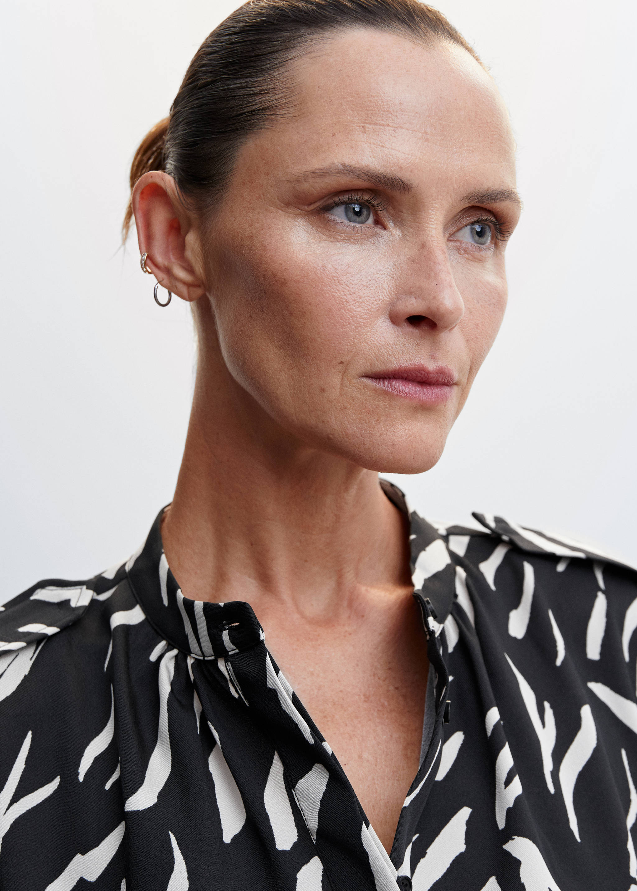 Robe midi imprimée - Détail de l'article 1