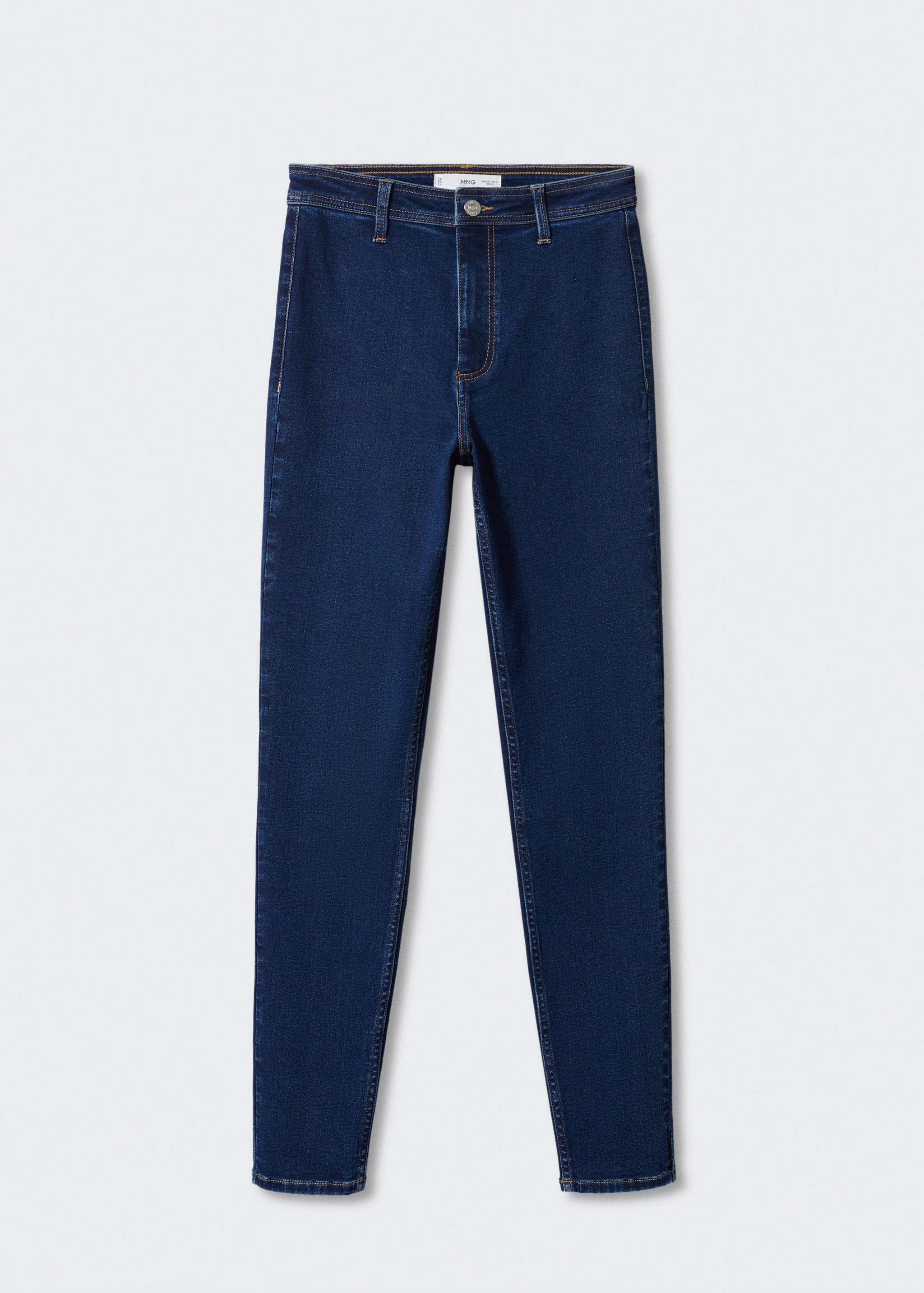 Bavlněné jeggings s vysokým pasem - Zboží bez modelu