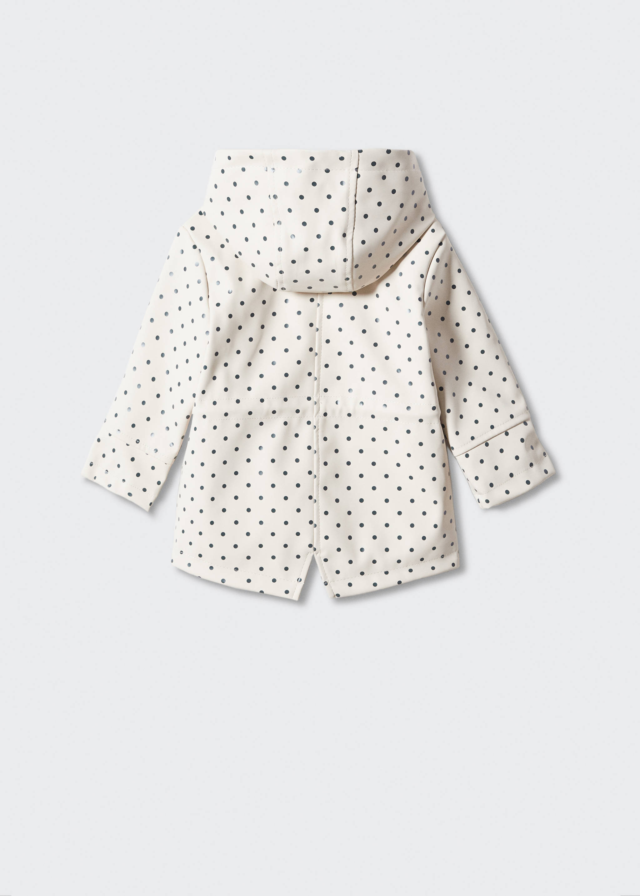 Parka à pois - Verso de l’article